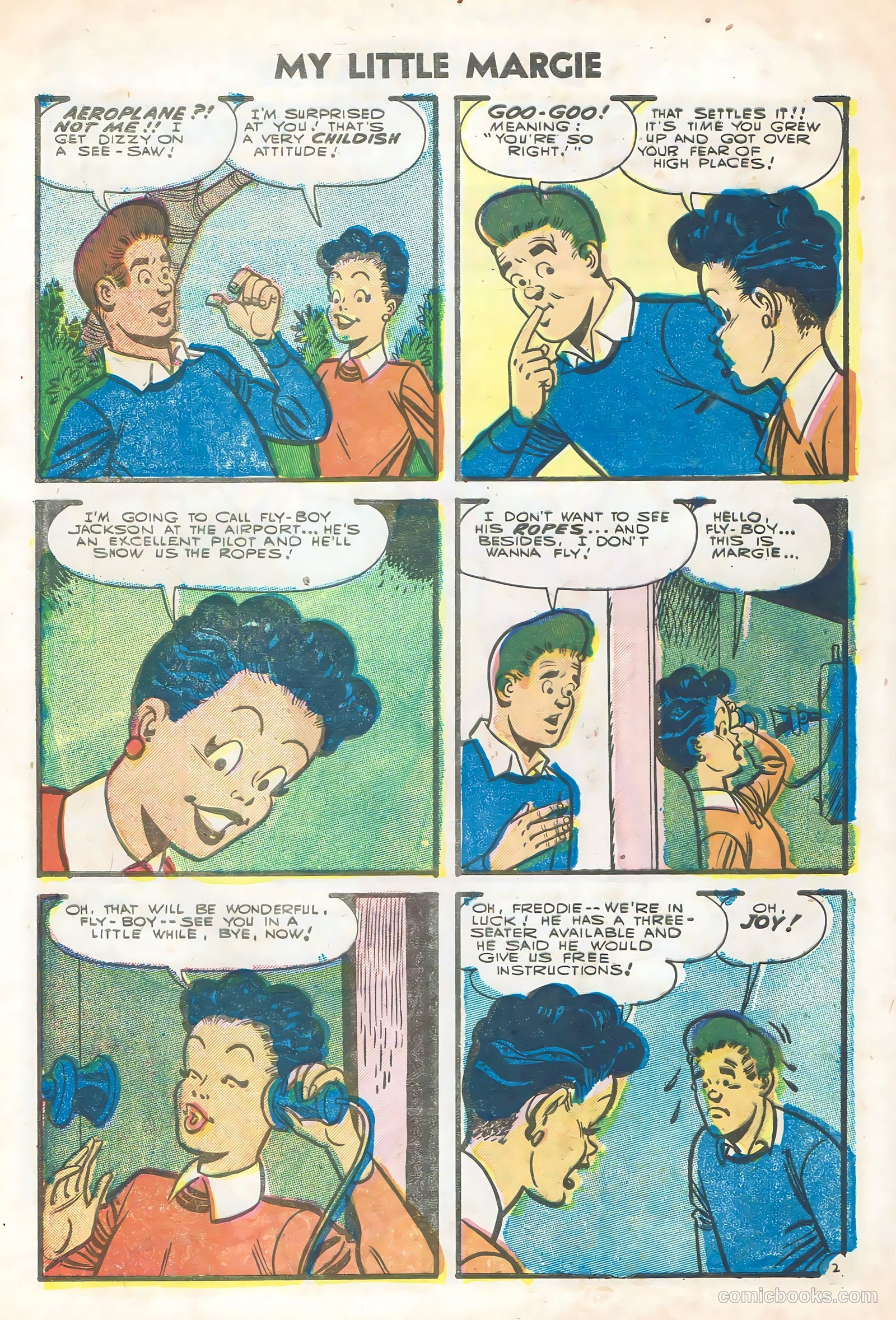 My Little Margie #10 (1956) — page 28 of 36