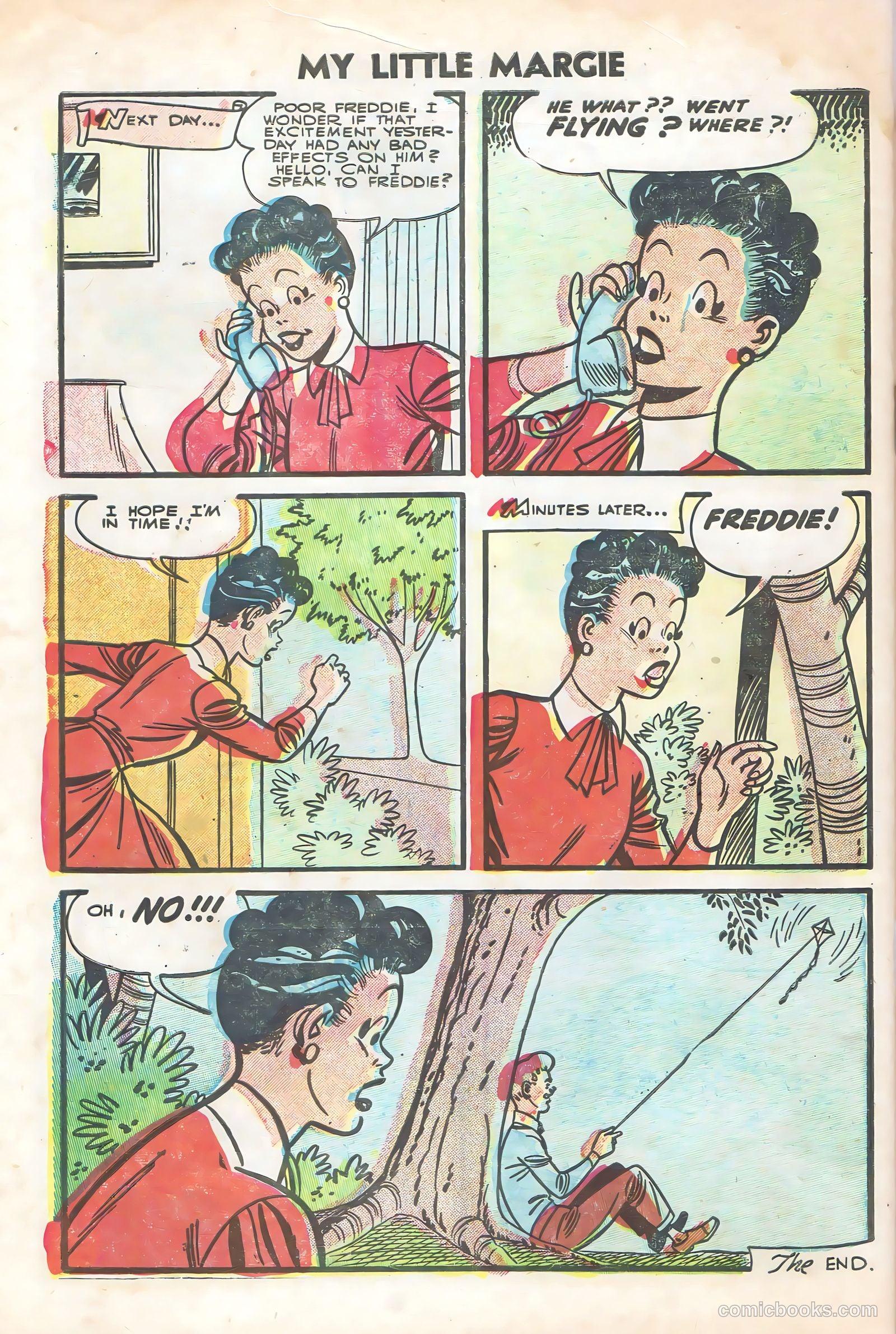 My Little Margie #10 (1956) — page 34 of 36