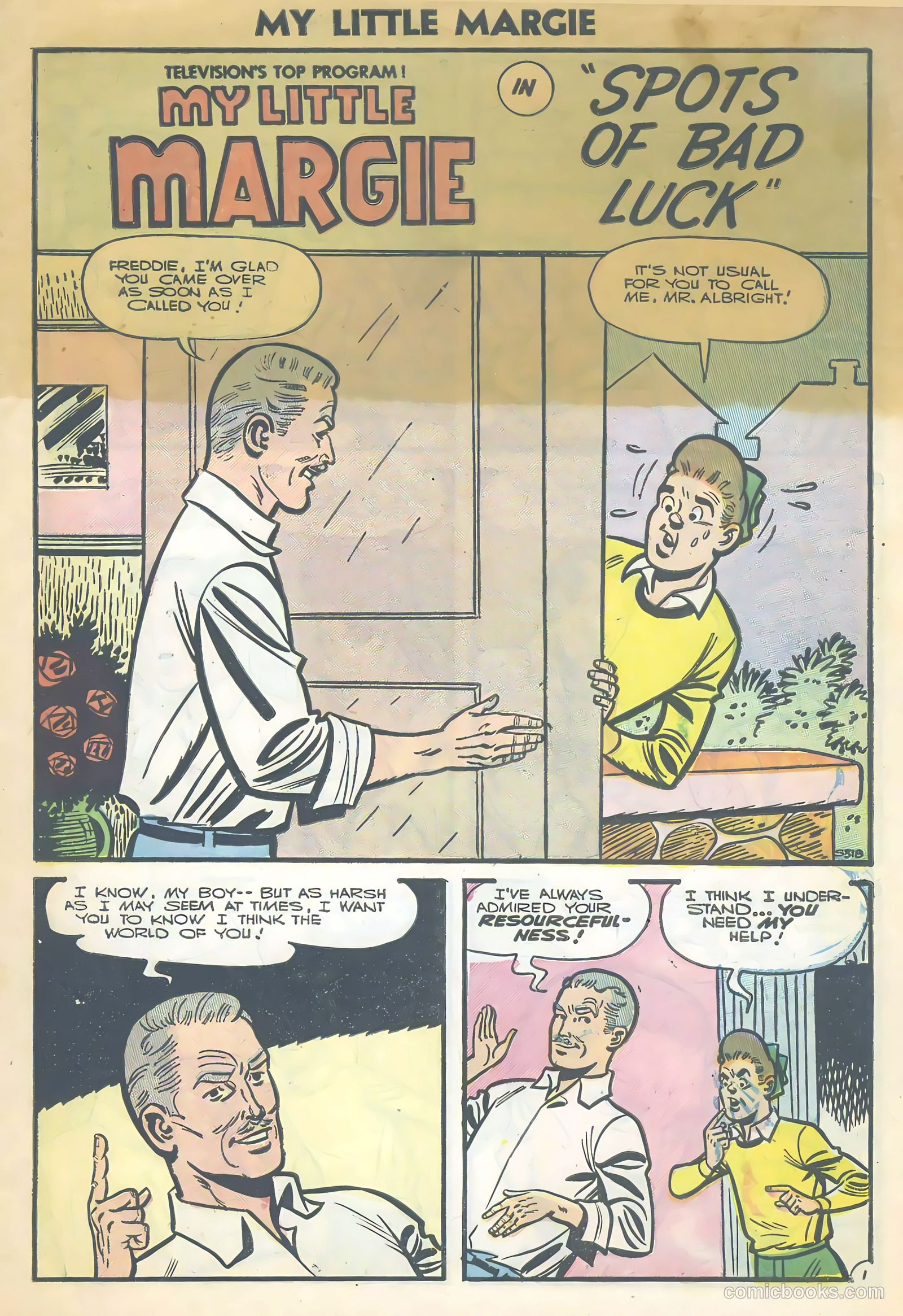 My Little Margie #12 (1956) — page 3 of 36