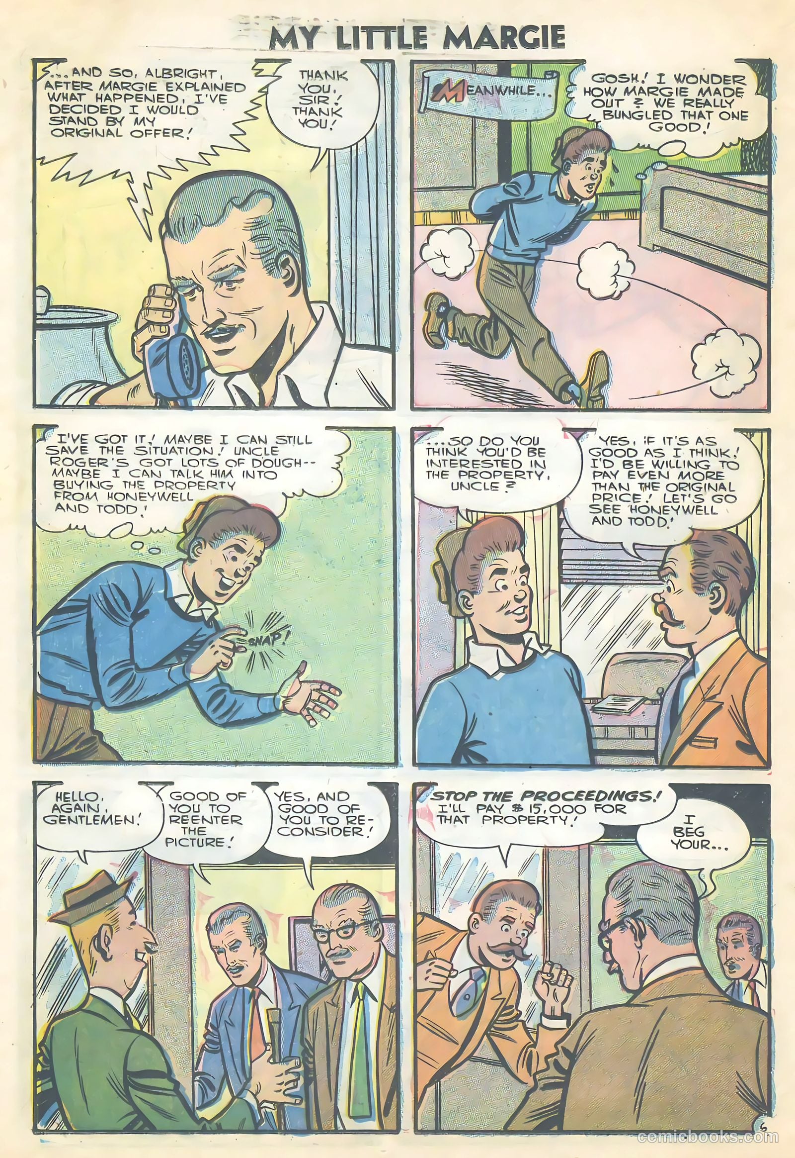 My Little Margie #12 (1956) — page 16 of 36
