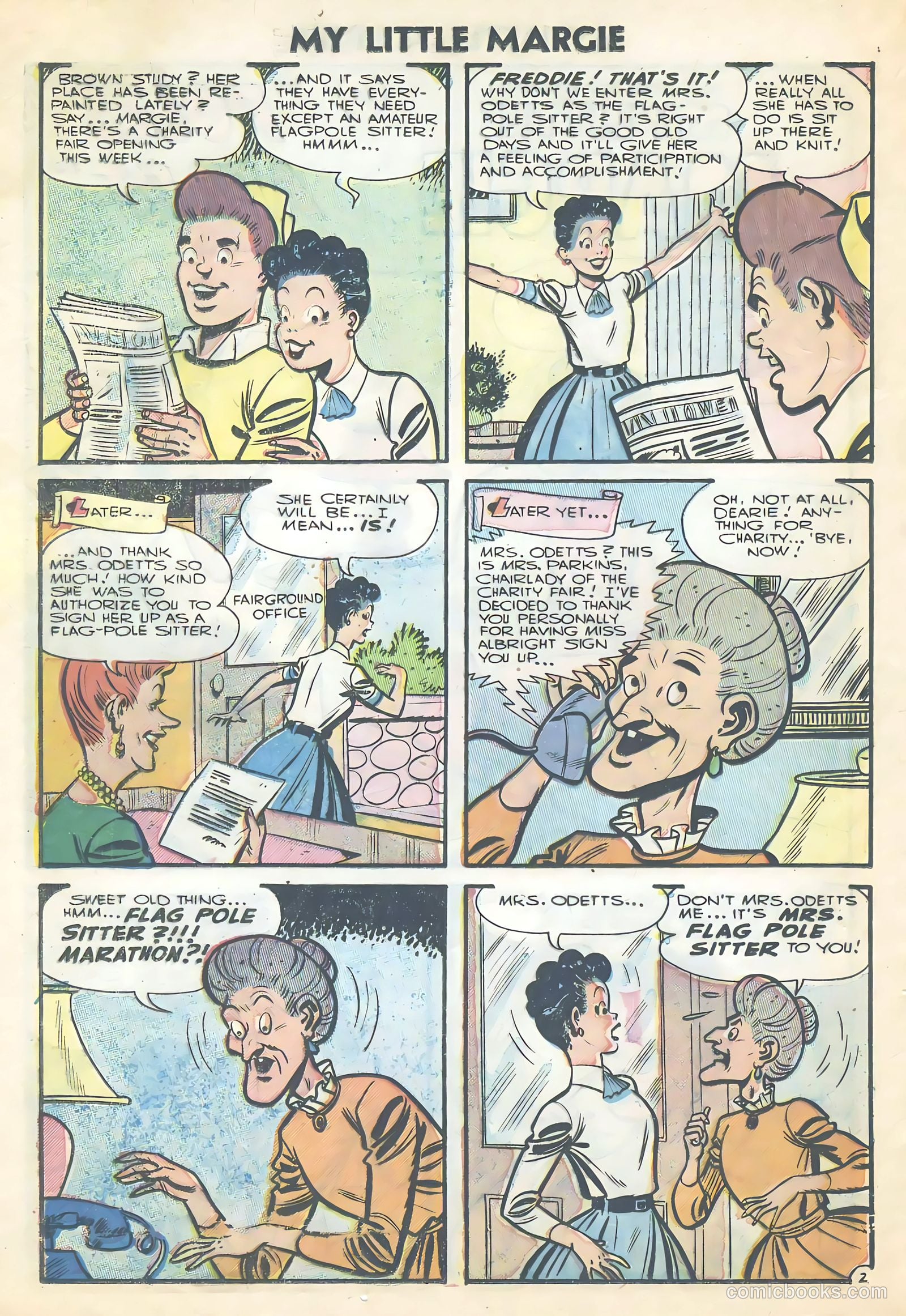 My Little Margie #12 (1956) — page 20 of 36