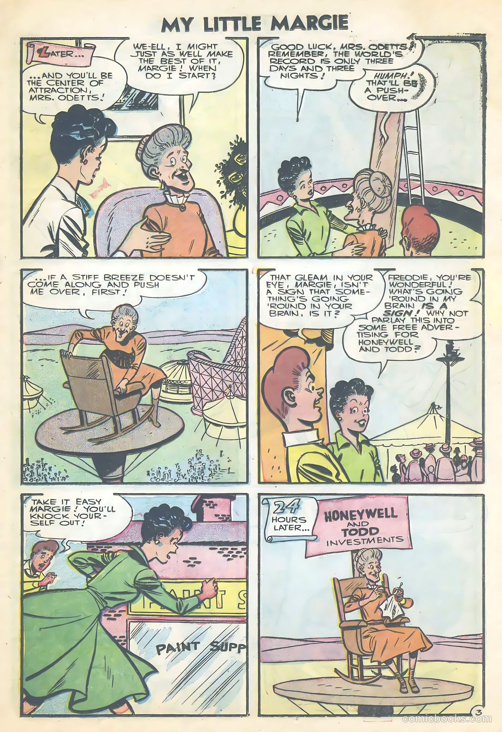 My Little Margie #12 (1956) — page 21 of 36