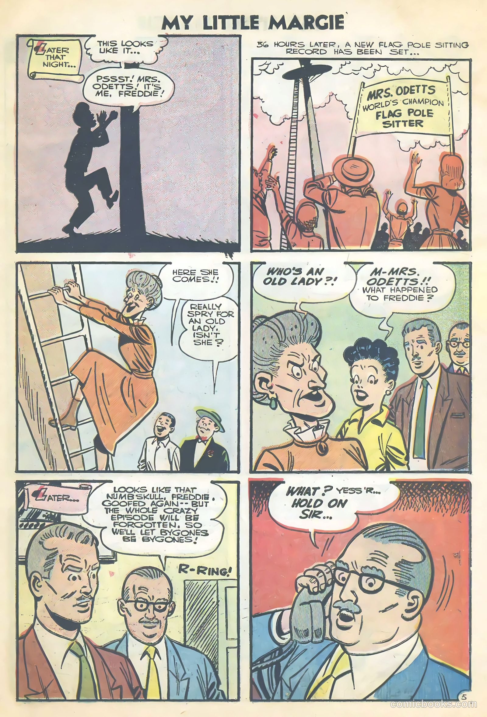 My Little Margie #12 (1956) — page 23 of 36
