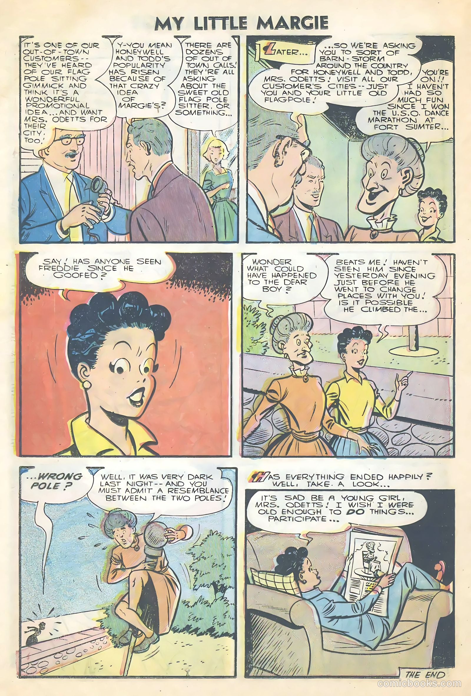 My Little Margie #12 (1956) — page 24 of 36