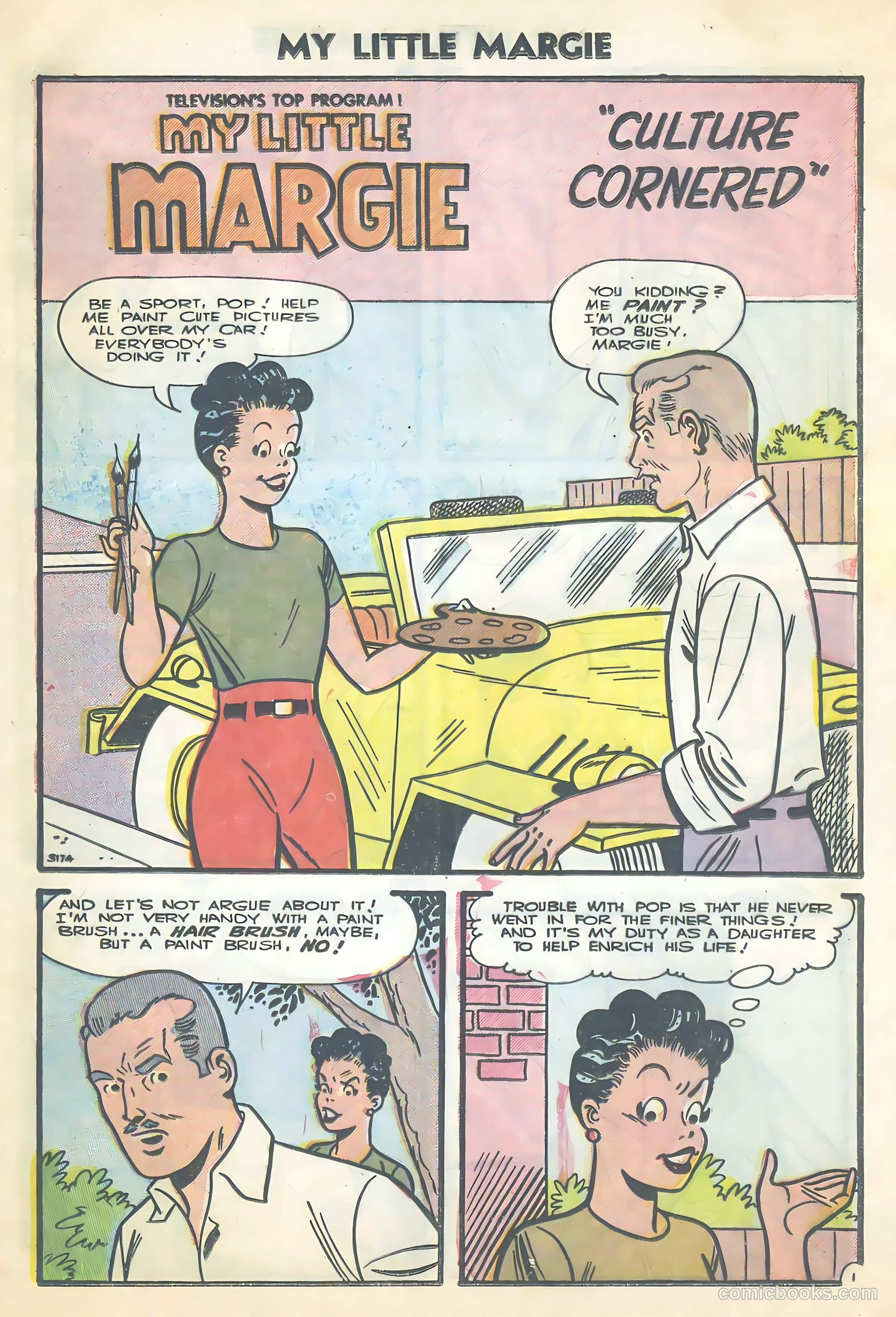 My Little Margie #12 (1956) — page 25 of 36