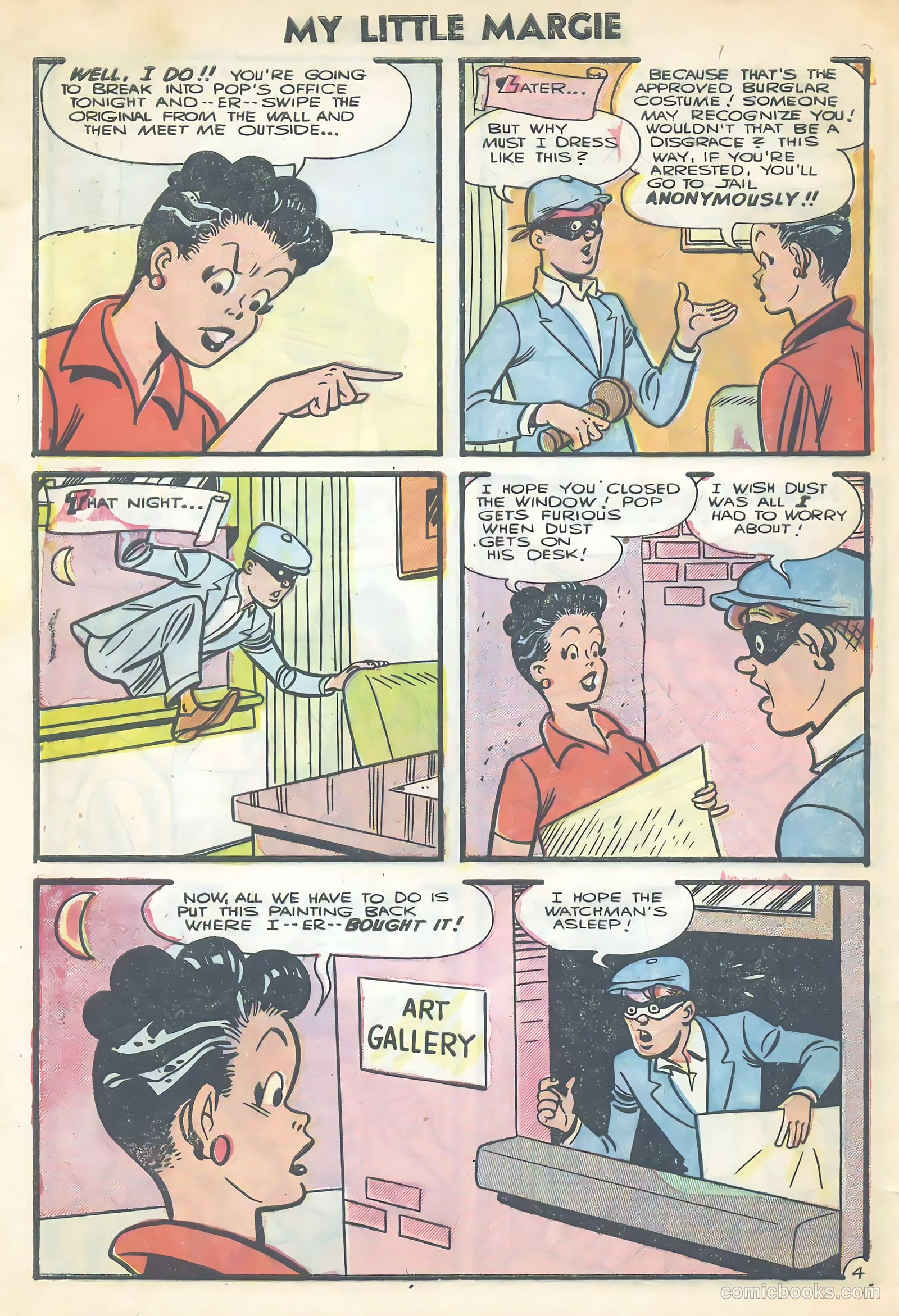 My Little Margie #12 (1956) — page 28 of 36