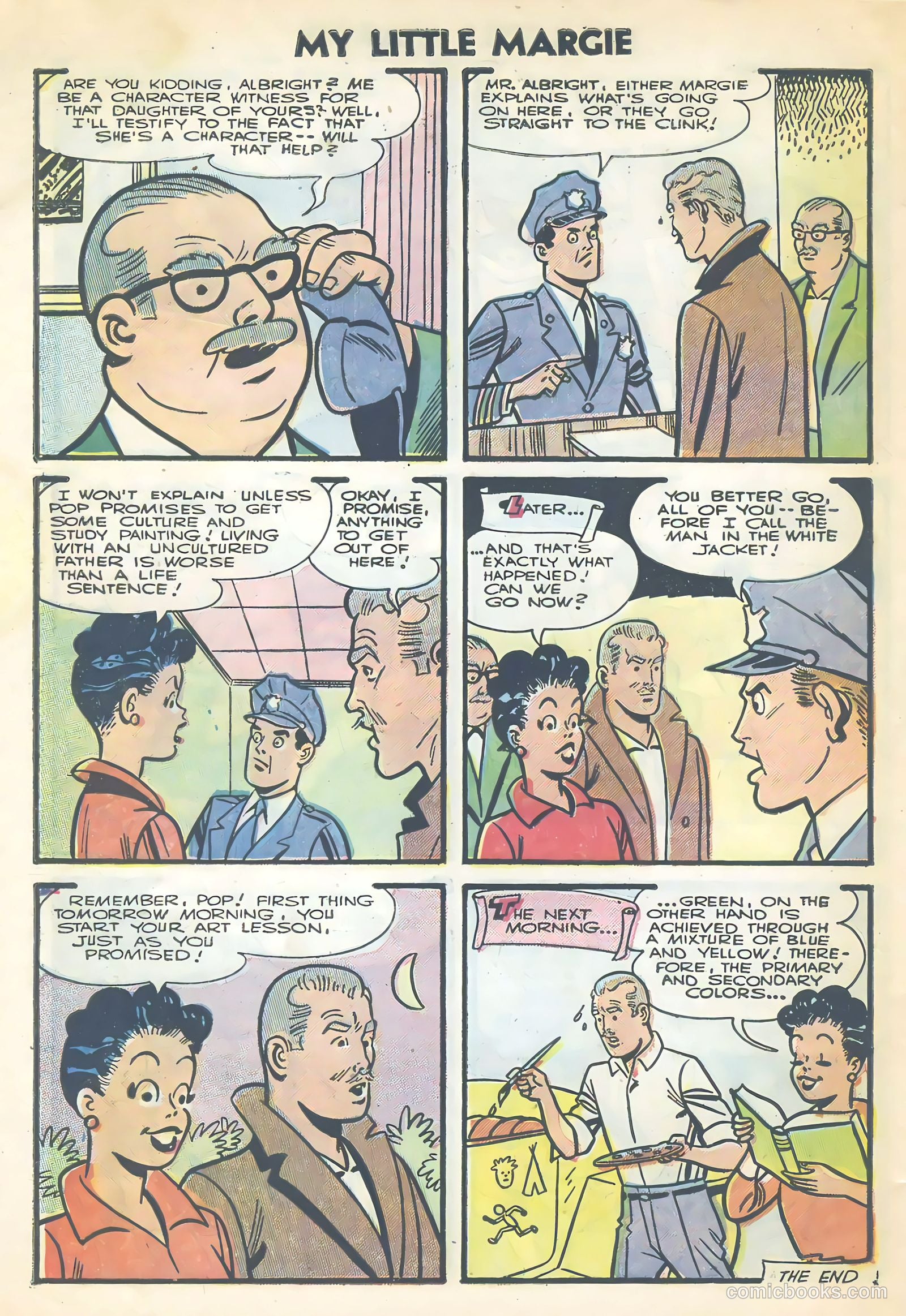 My Little Margie #12 (1956) — page 30 of 36