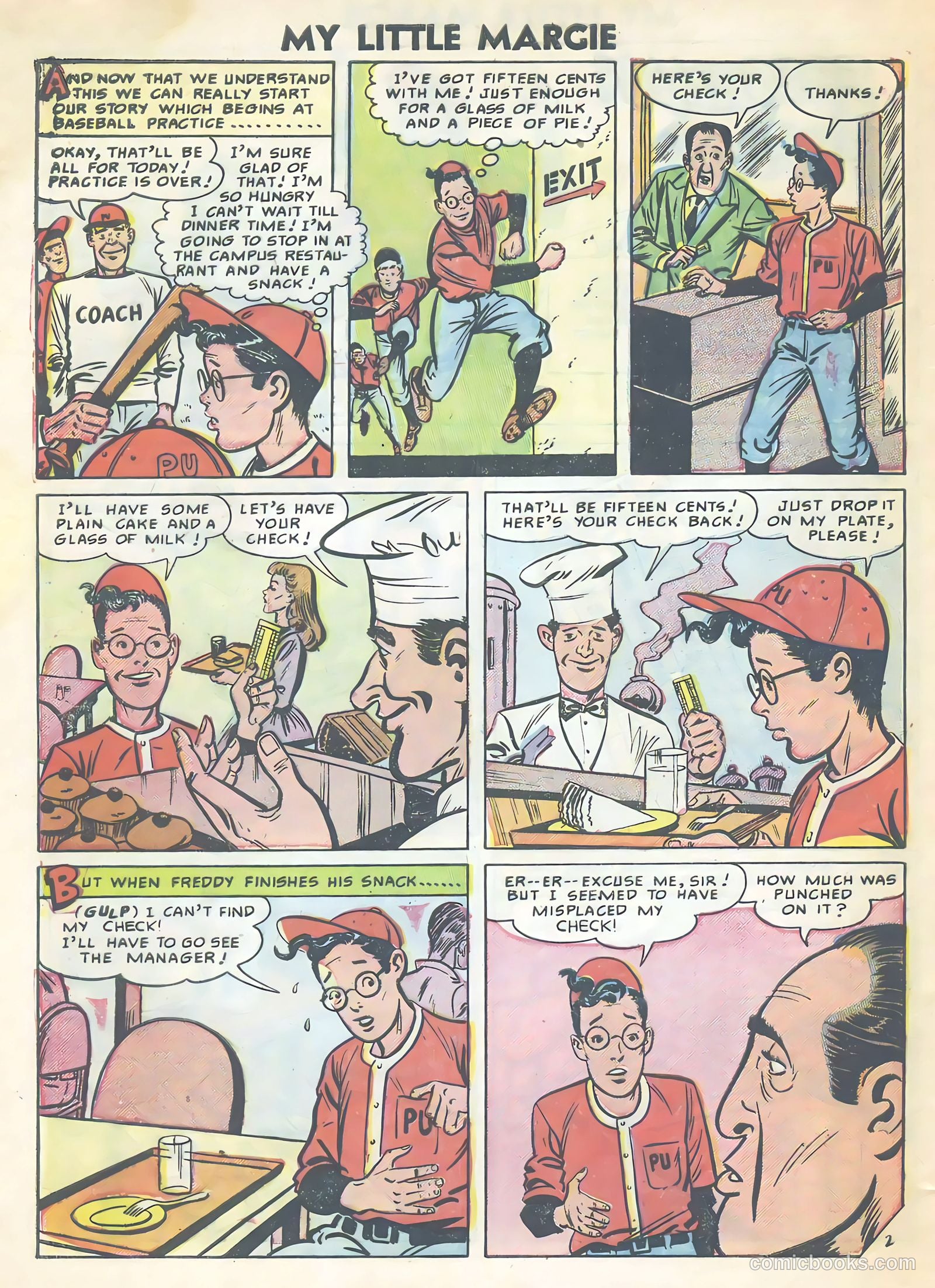 My Little Margie #12 (1956) — page 32 of 36