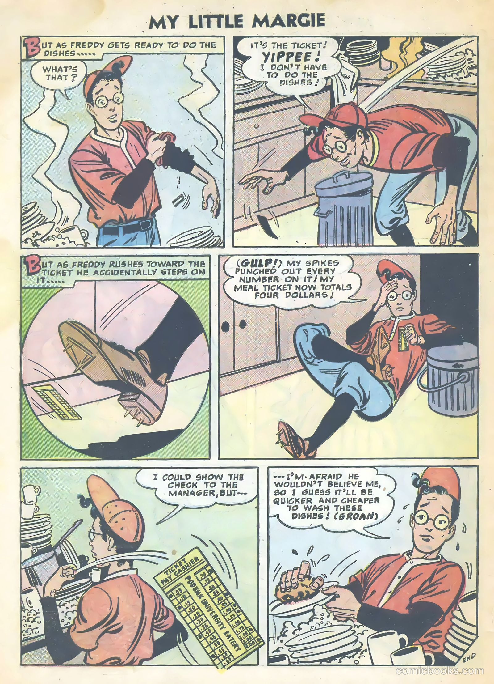 My Little Margie #12 (1956) — page 34 of 36