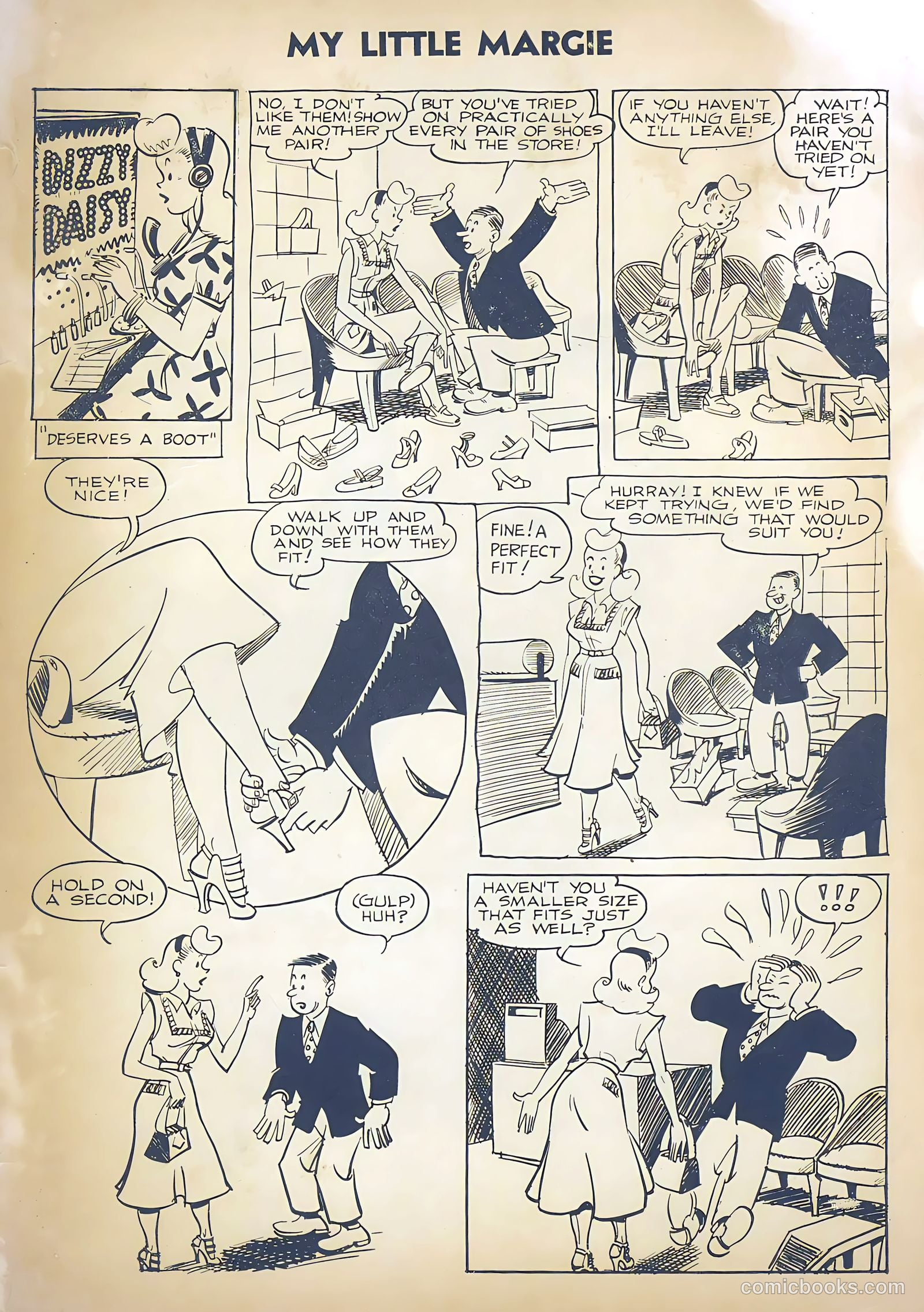 My Little Margie #12 (1956) — page 35 of 36