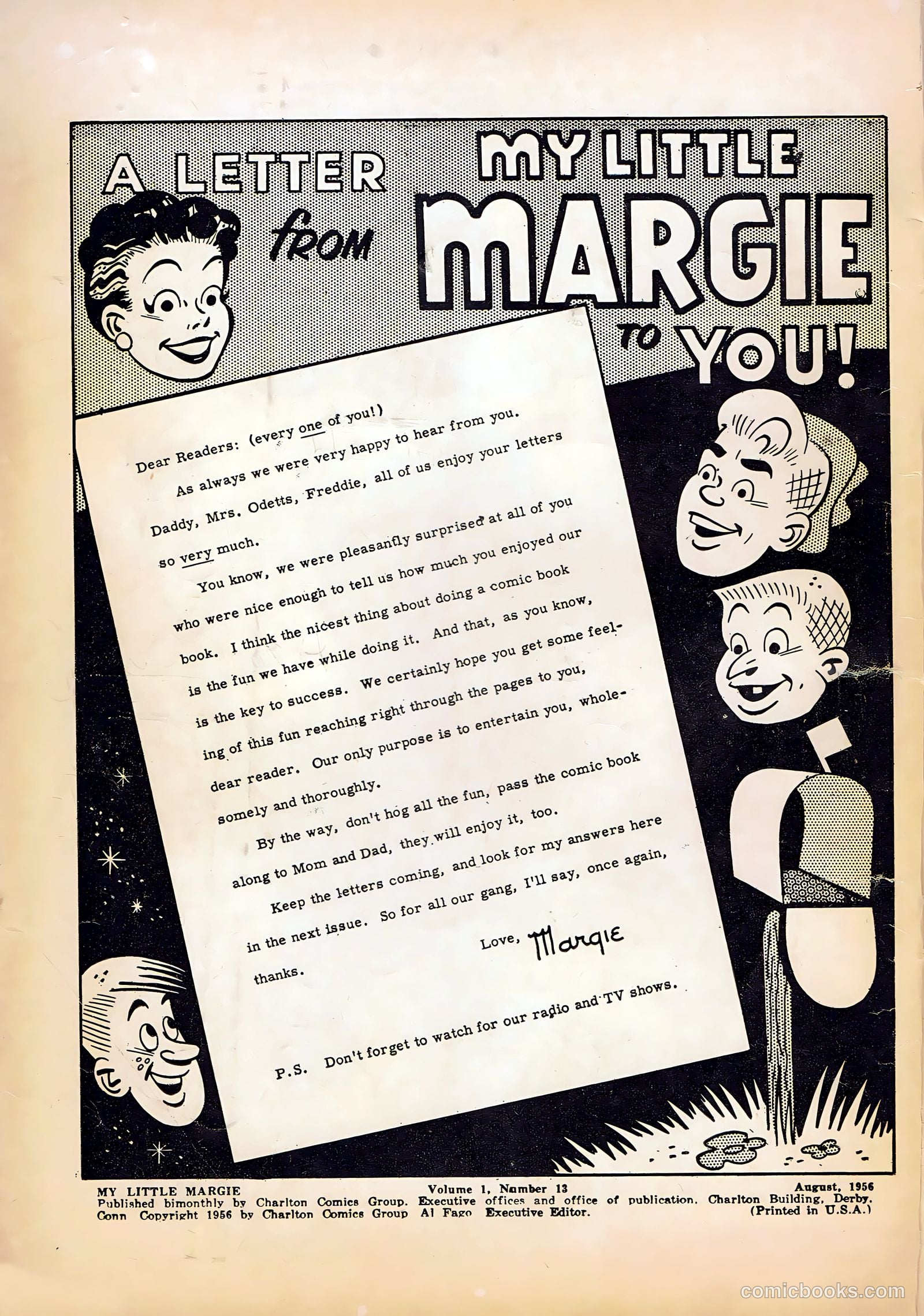 My Little Margie #13 (1956) — page 2 of 36