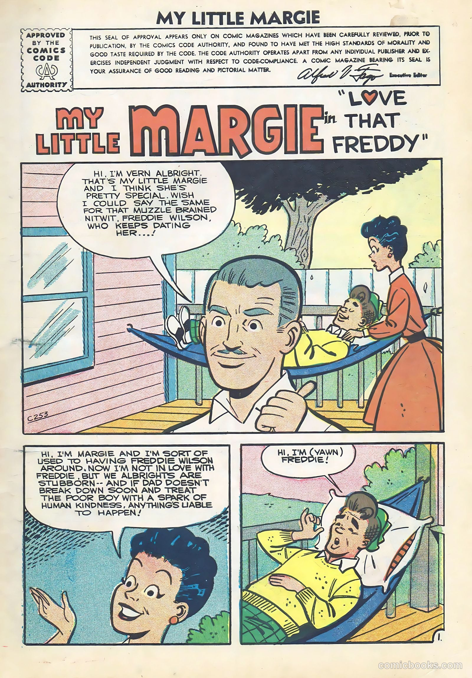 My Little Margie #13 (1956) — page 3 of 36