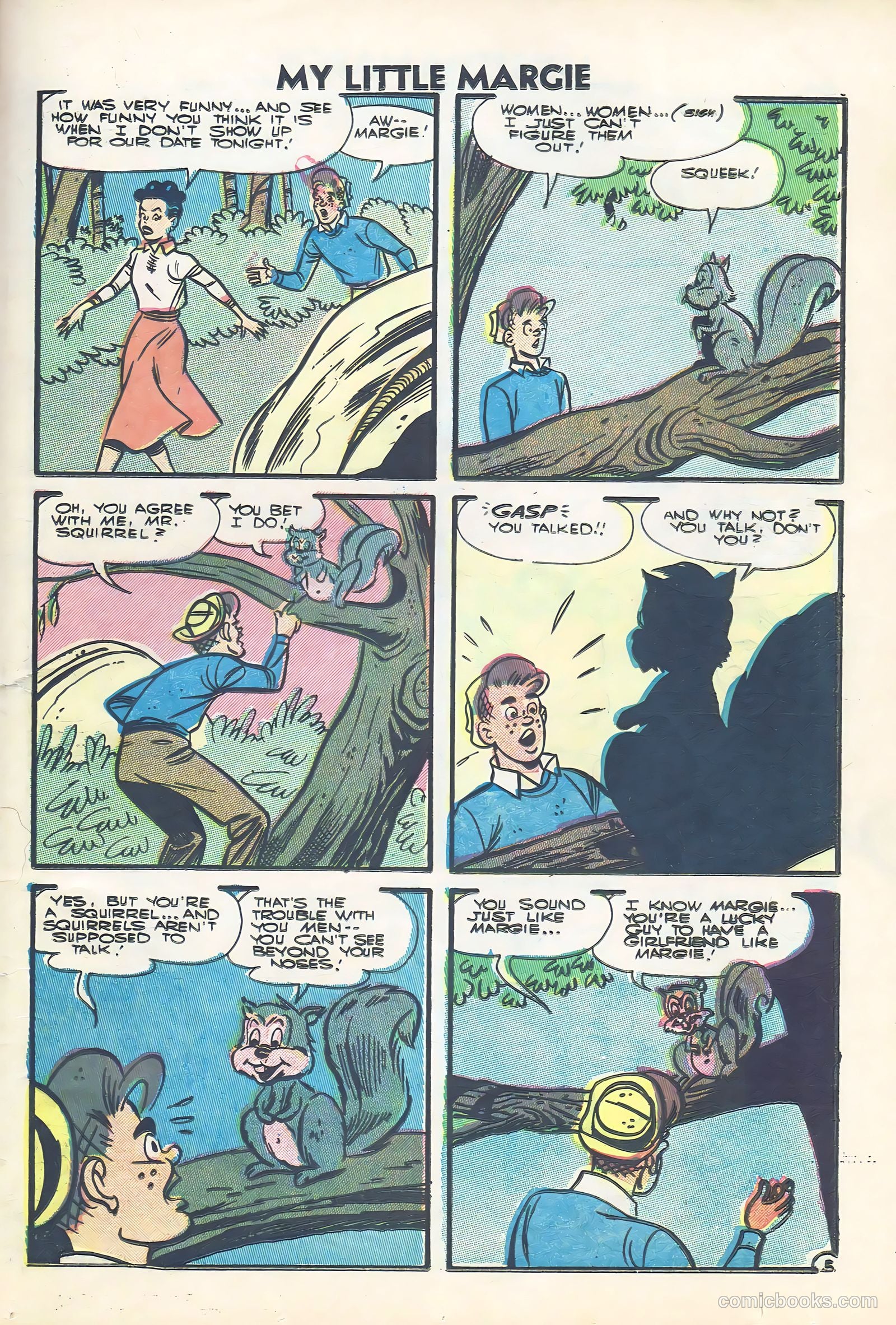 My Little Margie #13 (1956) — page 21 of 36