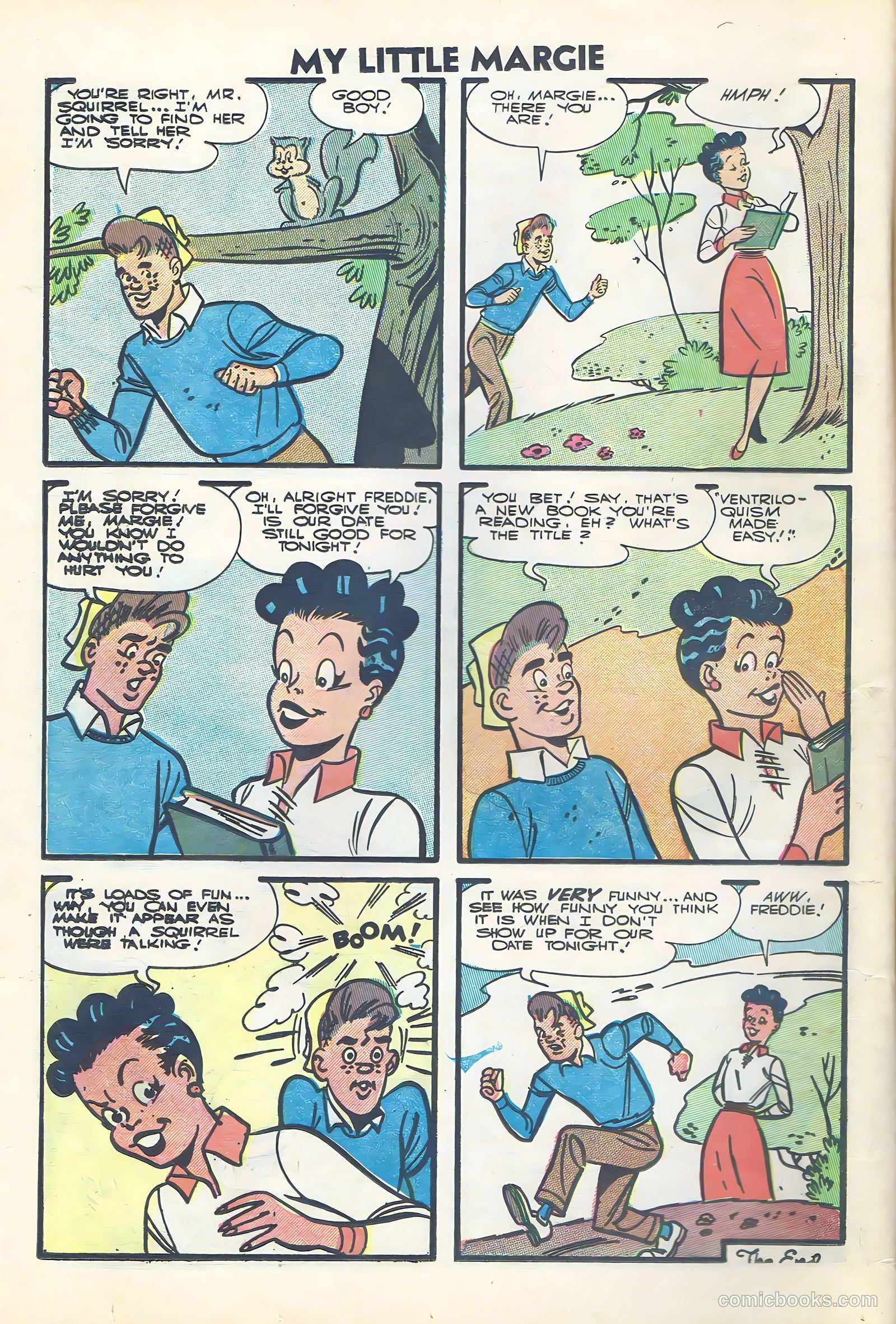 My Little Margie #13 (1956) — page 22 of 36