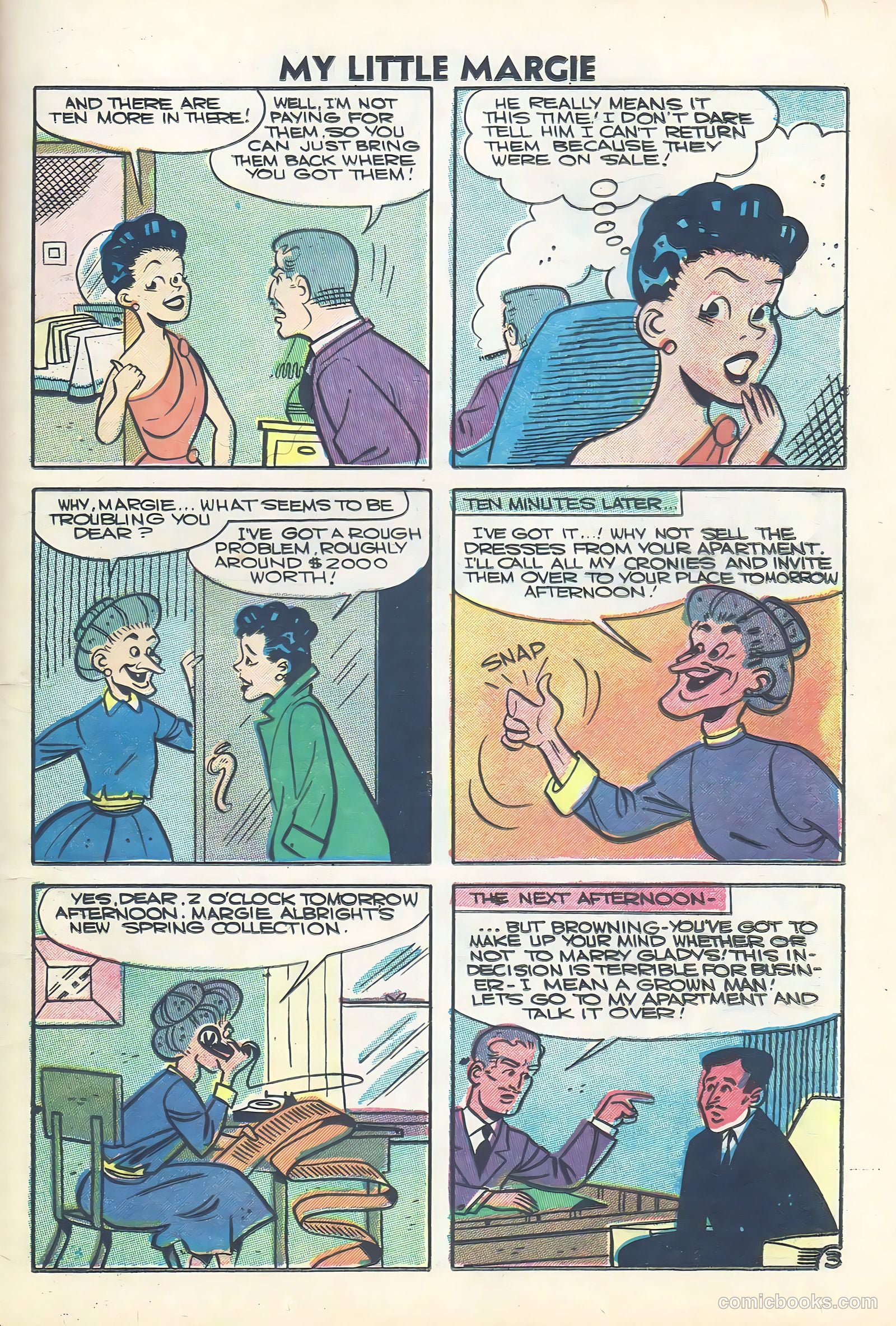 My Little Margie #13 (1956) — page 25 of 36