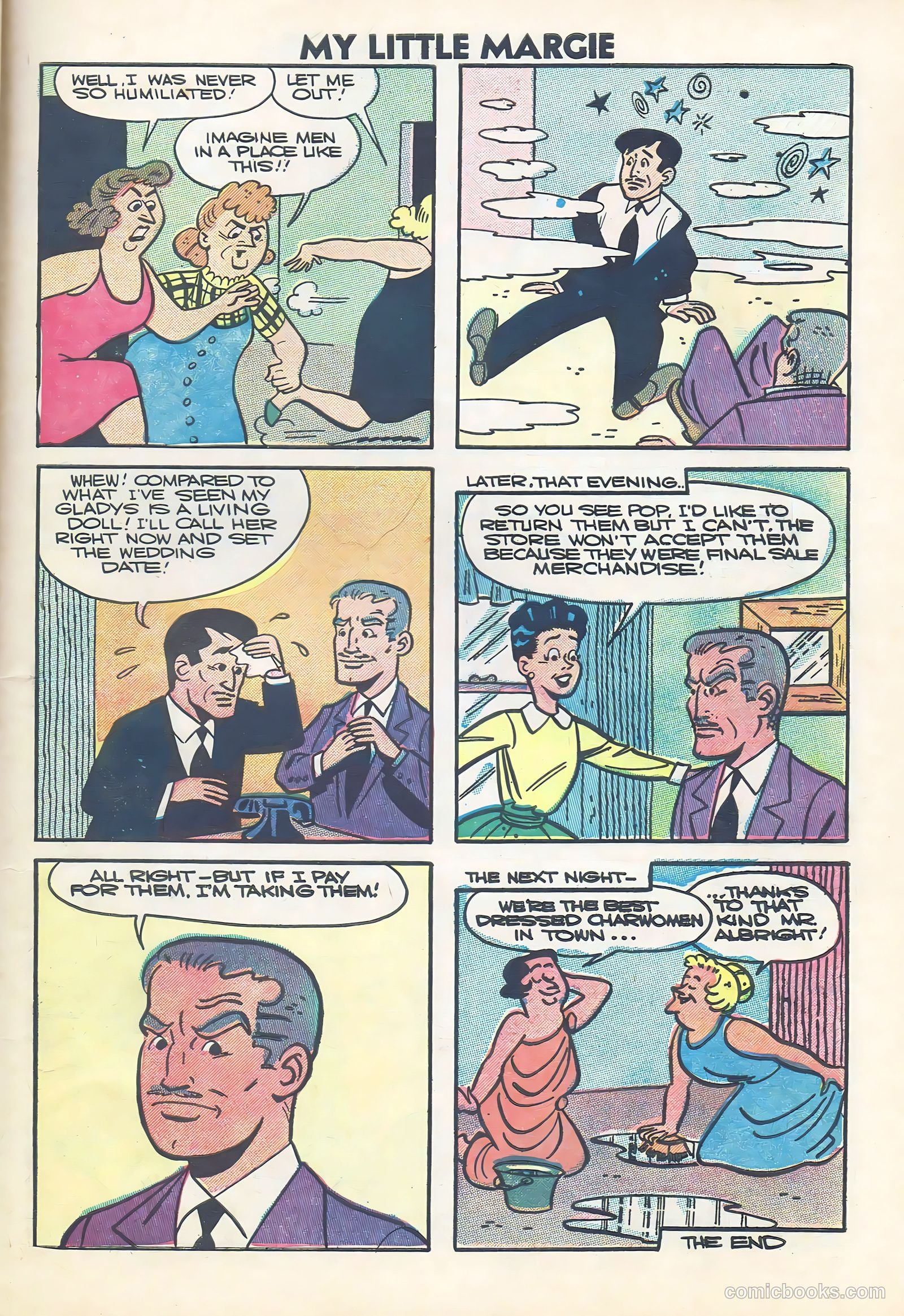 My Little Margie #13 (1956) — page 27 of 36