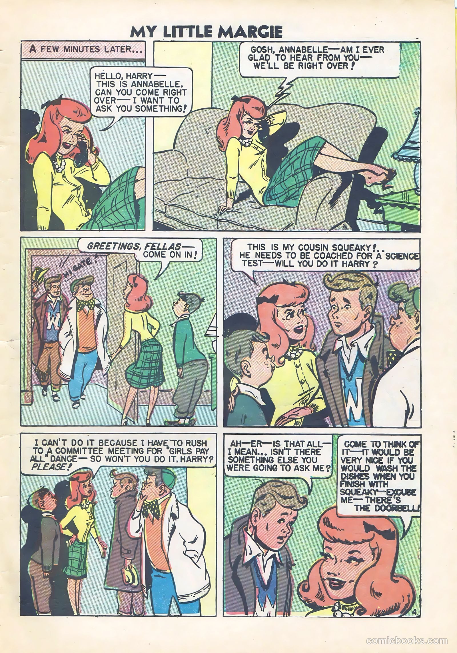My Little Margie #13 (1956) — page 31 of 36