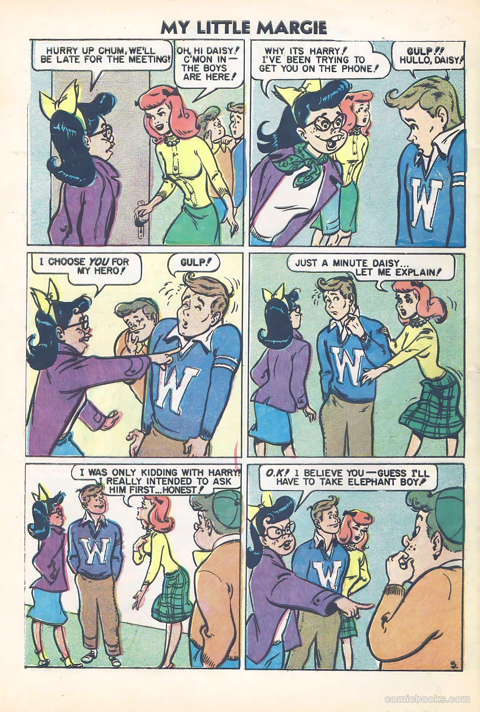 My Little Margie #13 (1956) — page 32 of 36