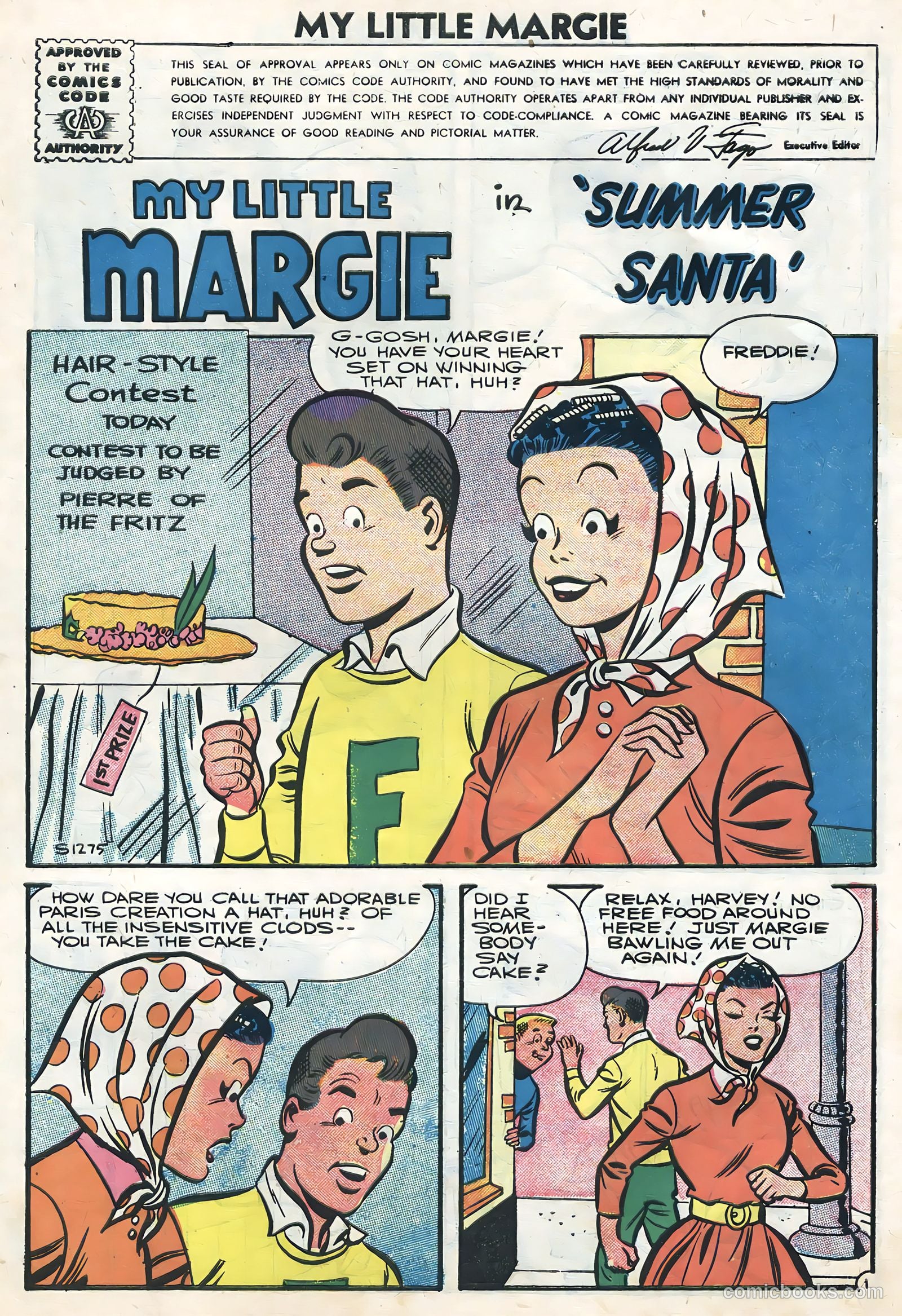 My Little Margie #14 (1957) — page 3 of 36