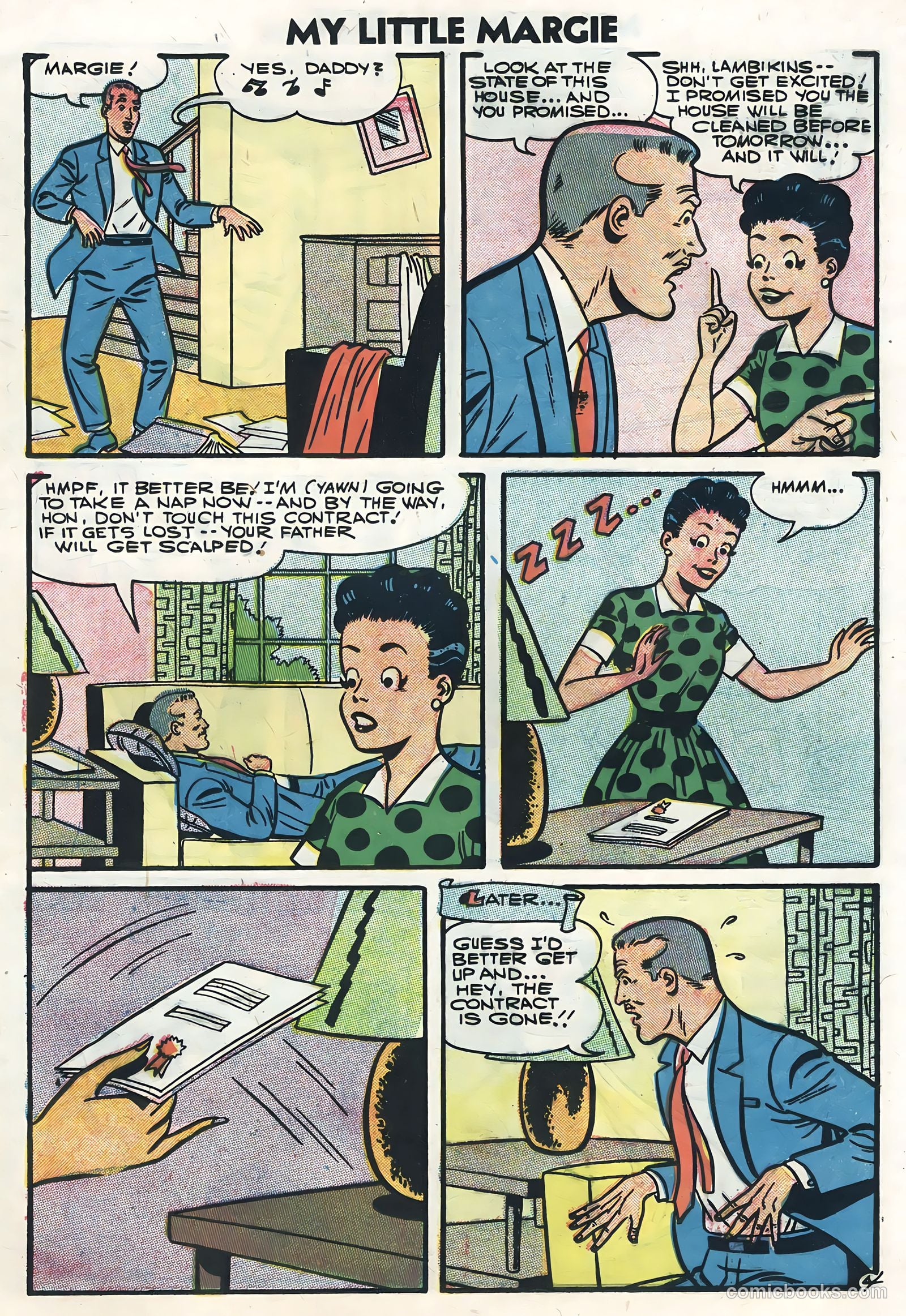 My Little Margie #14 (1957) — page 17 of 36
