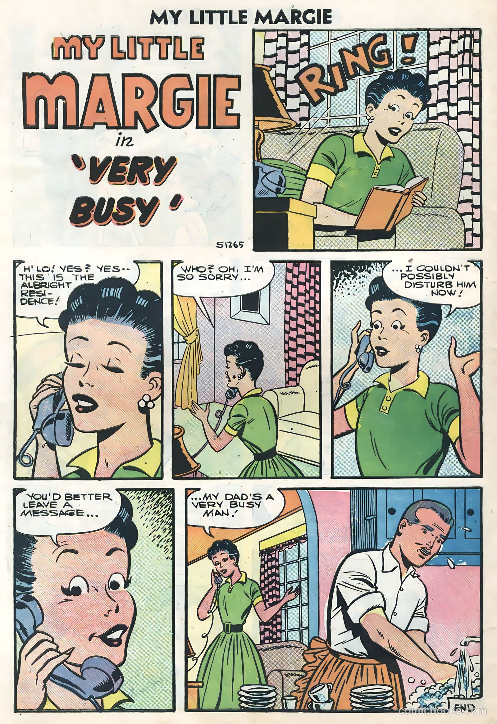 My Little Margie #14 (1957) — page 34 of 36