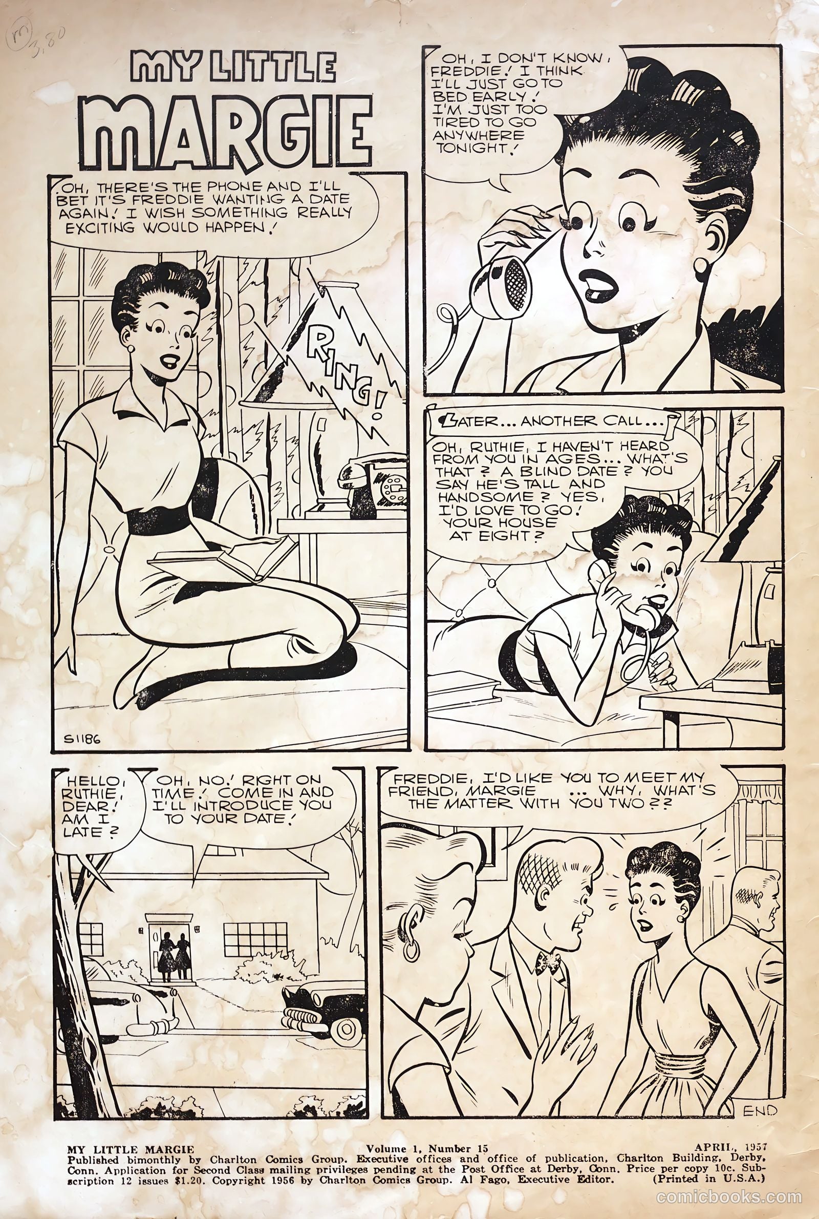 My Little Margie #15 (1957) — page 2 of 36