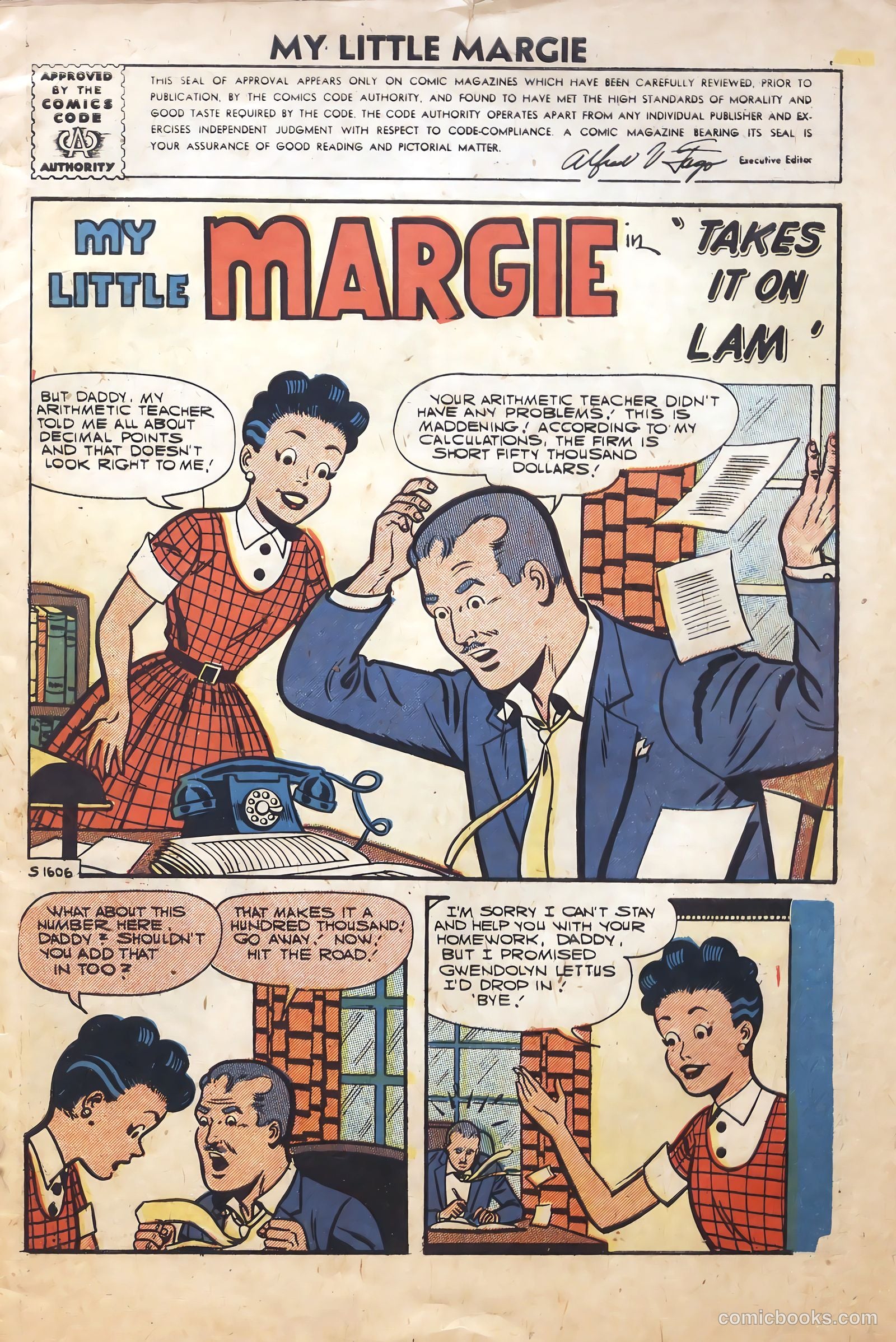 My Little Margie #15 (1957) — page 3 of 36