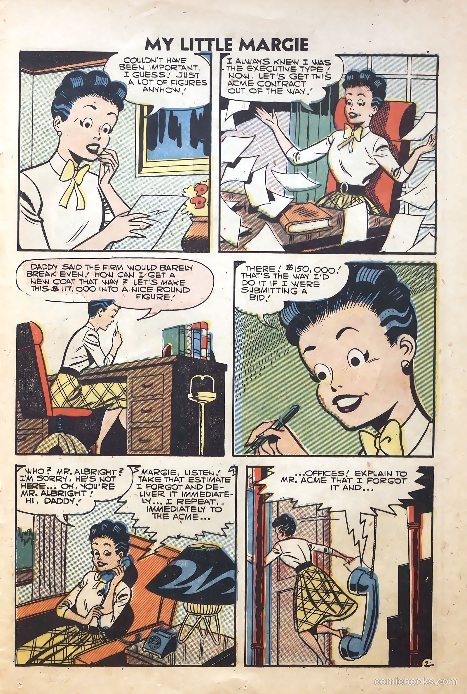 My Little Margie #15 (1957) — page 21 of 36