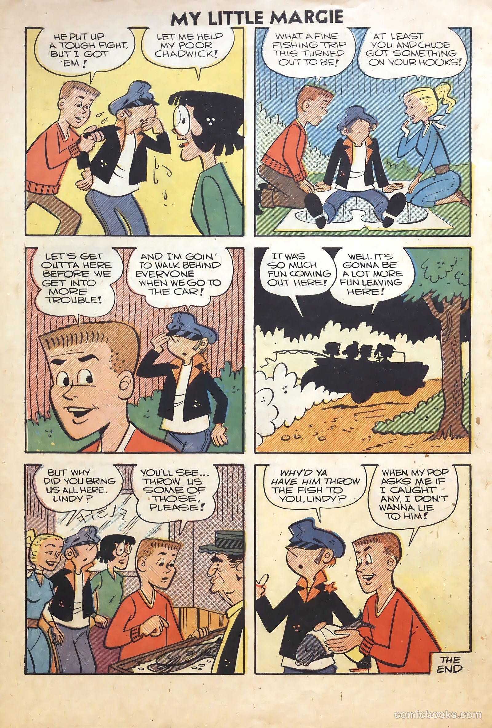 My Little Margie #15 (1957) — page 34 of 36