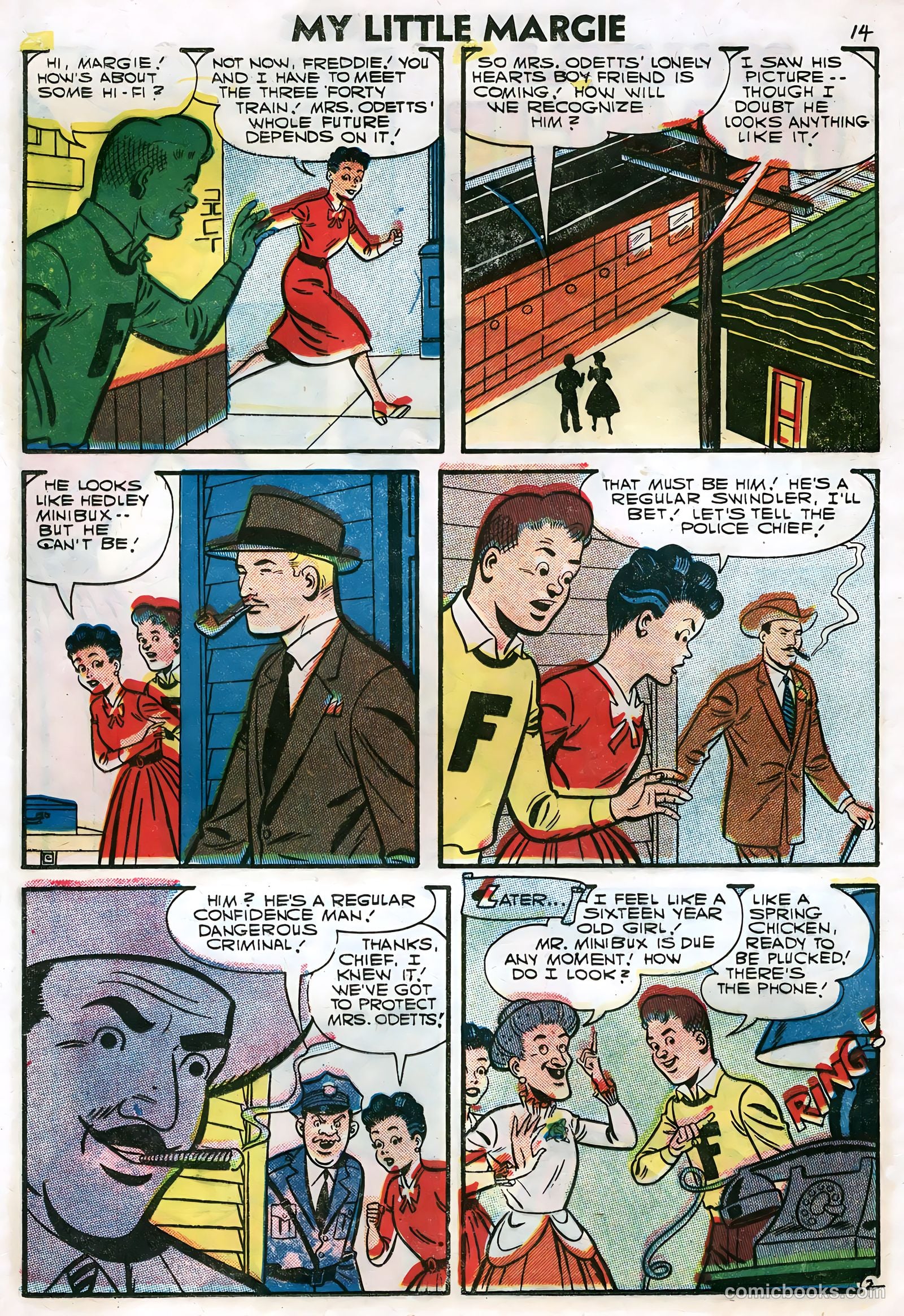 My Little Margie #16 (1957) — page 16 of 36