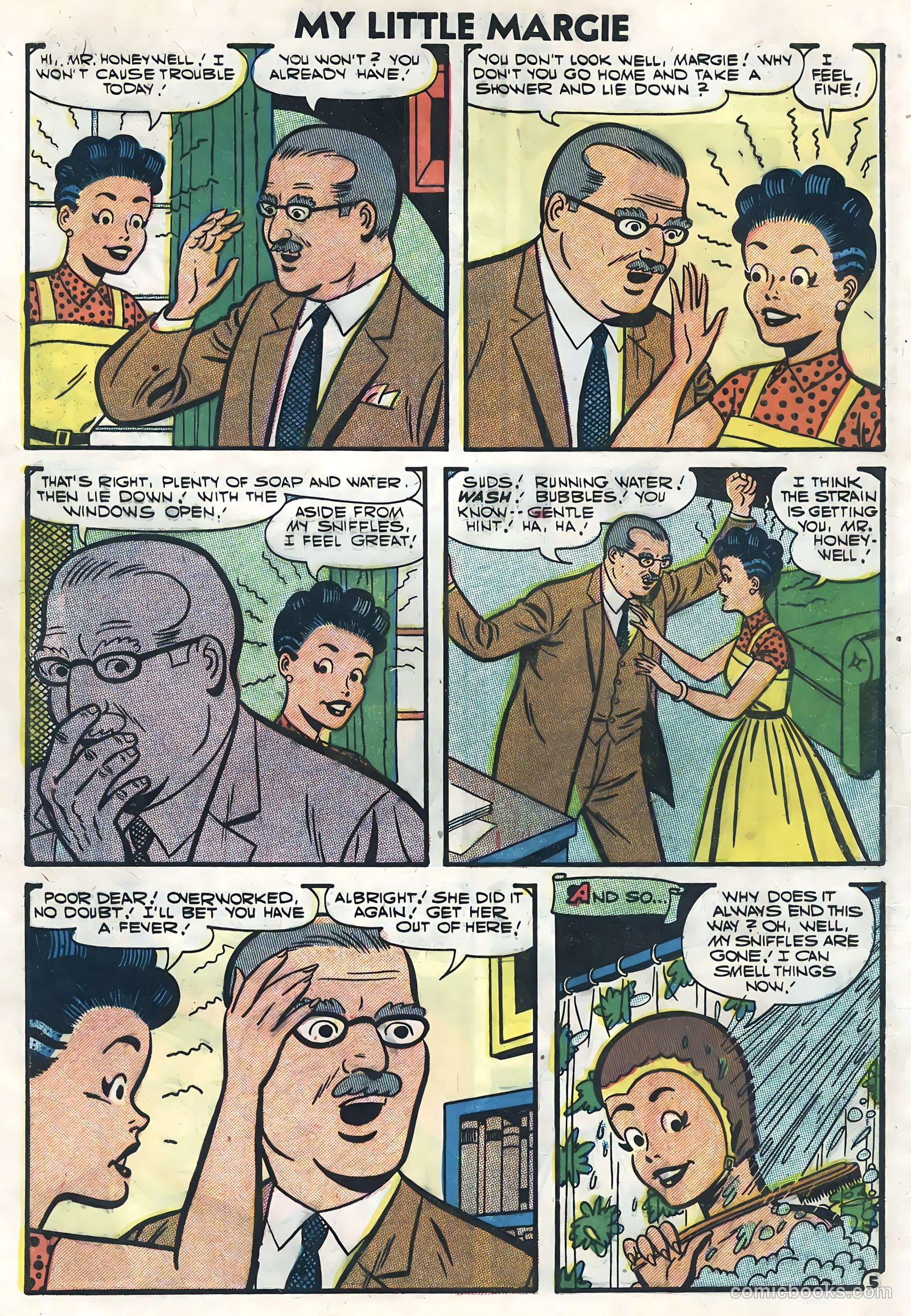 My Little Margie #17 (1957) — page 8 of 36