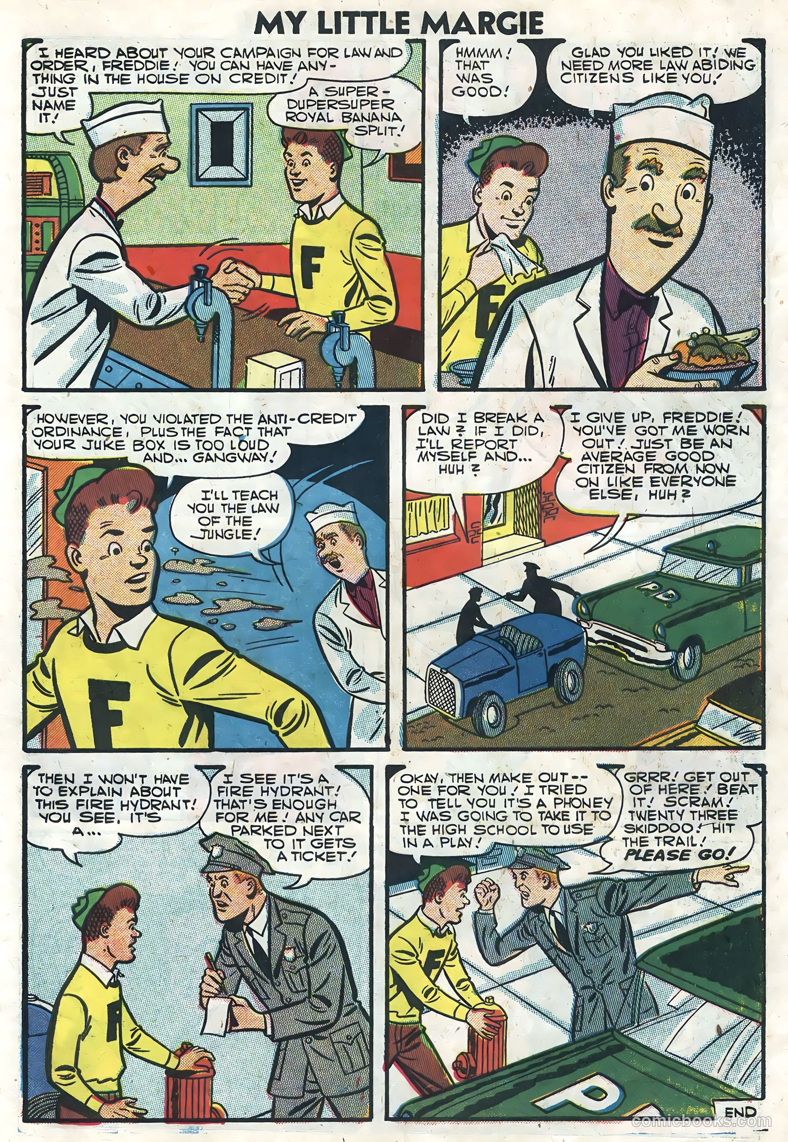 My Little Margie #17 (1957) — page 27 of 36