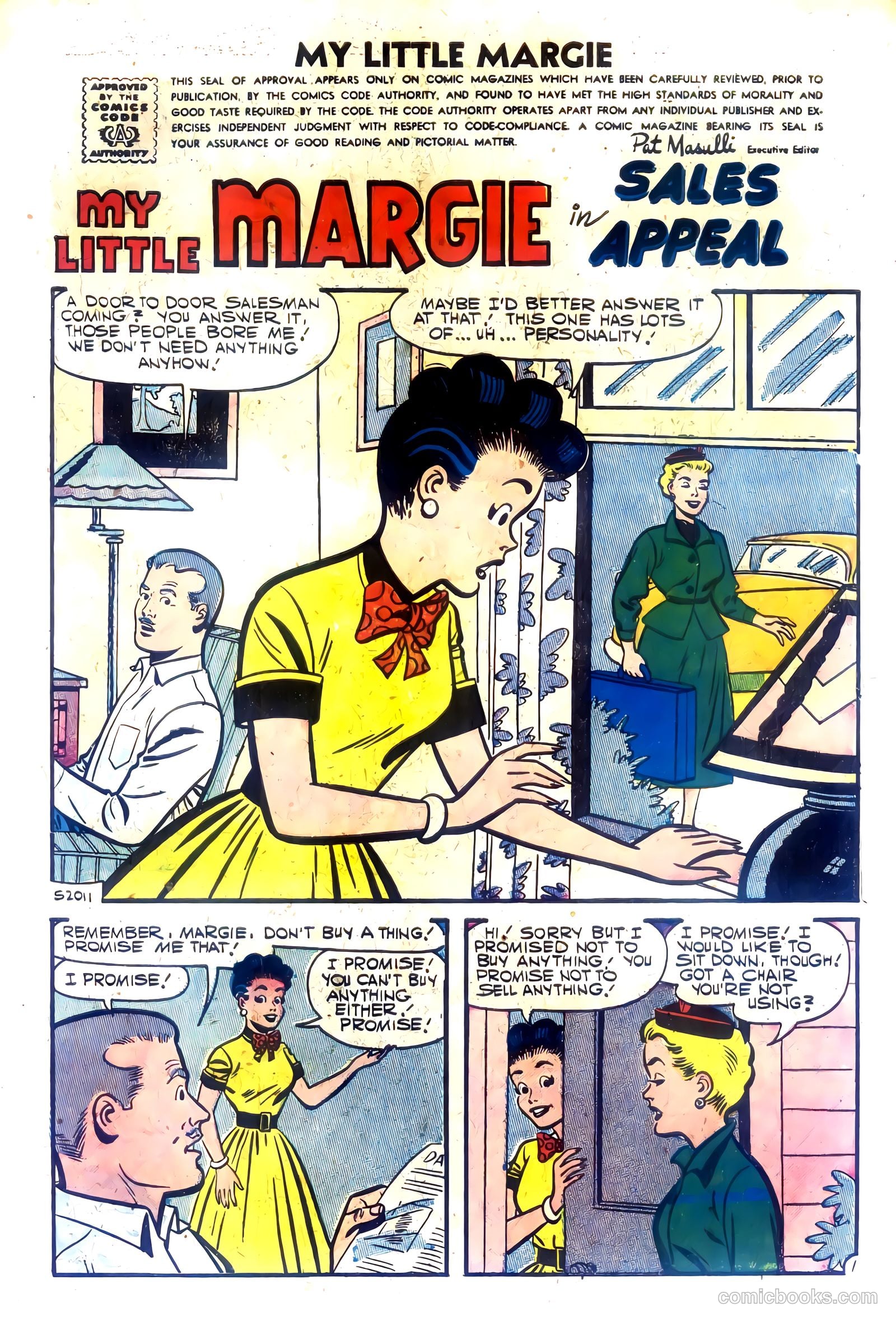 My Little Margie #18 (1957) — page 3 of 36