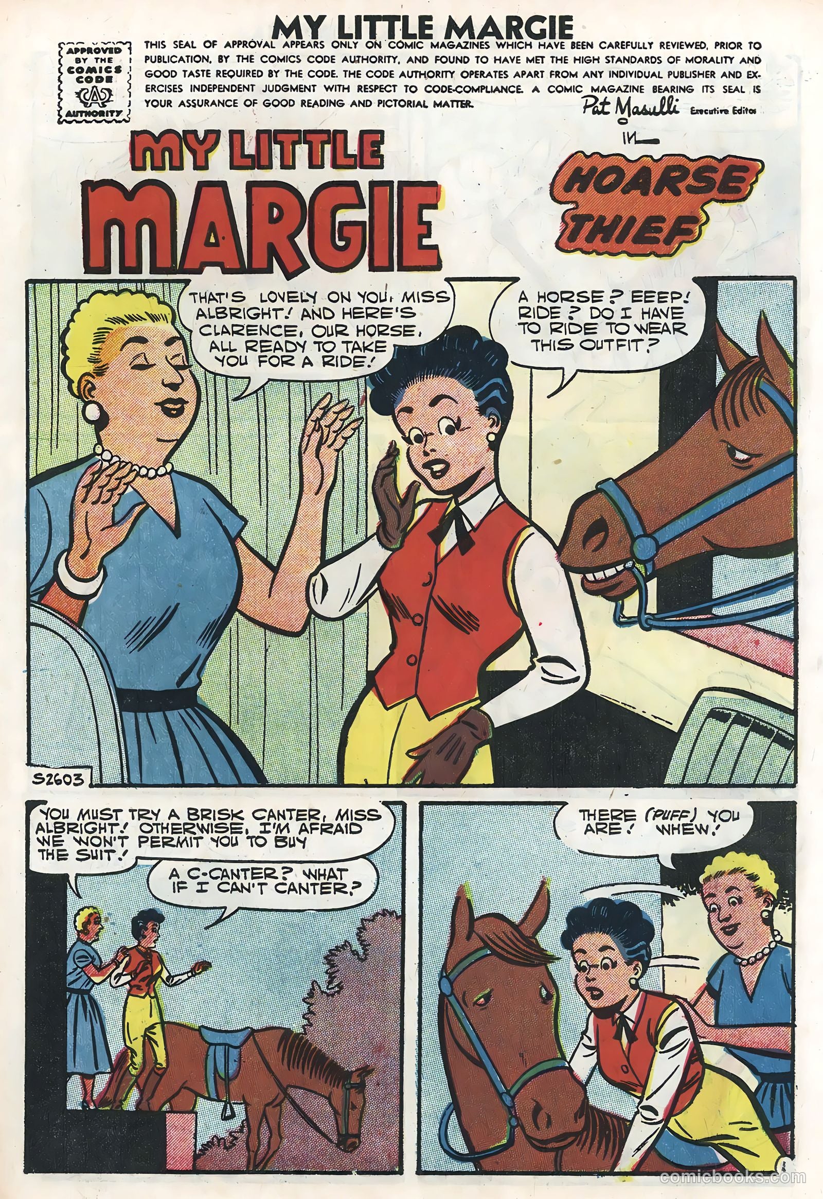 My Little Margie #19 (1958) — page 3 of 36