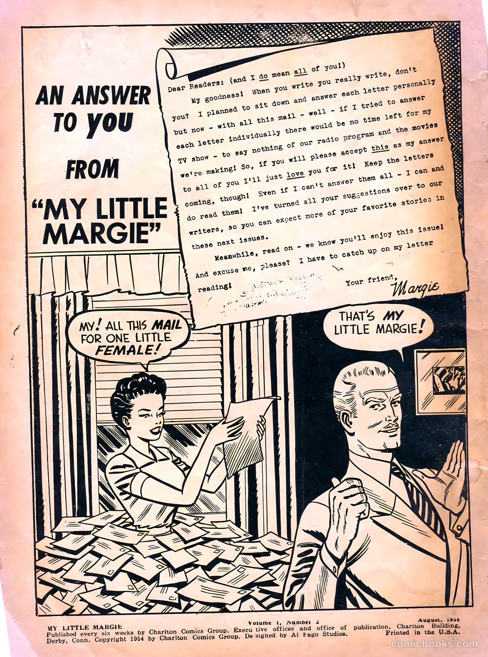My Little Margie #2 (1954) — page 2 of 37