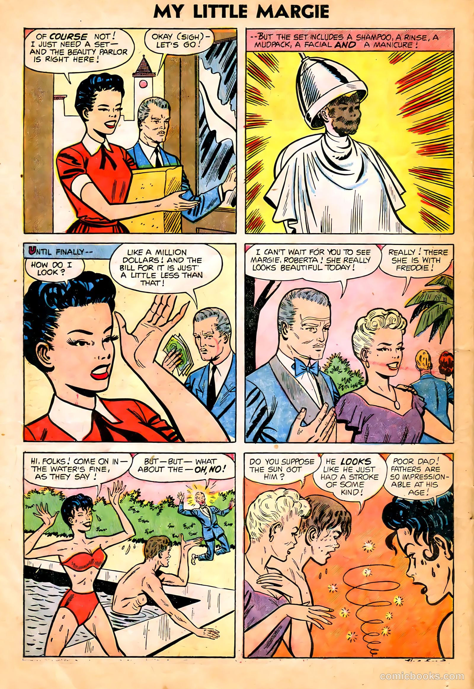 My Little Margie #2 (1954) — page 22 of 37
