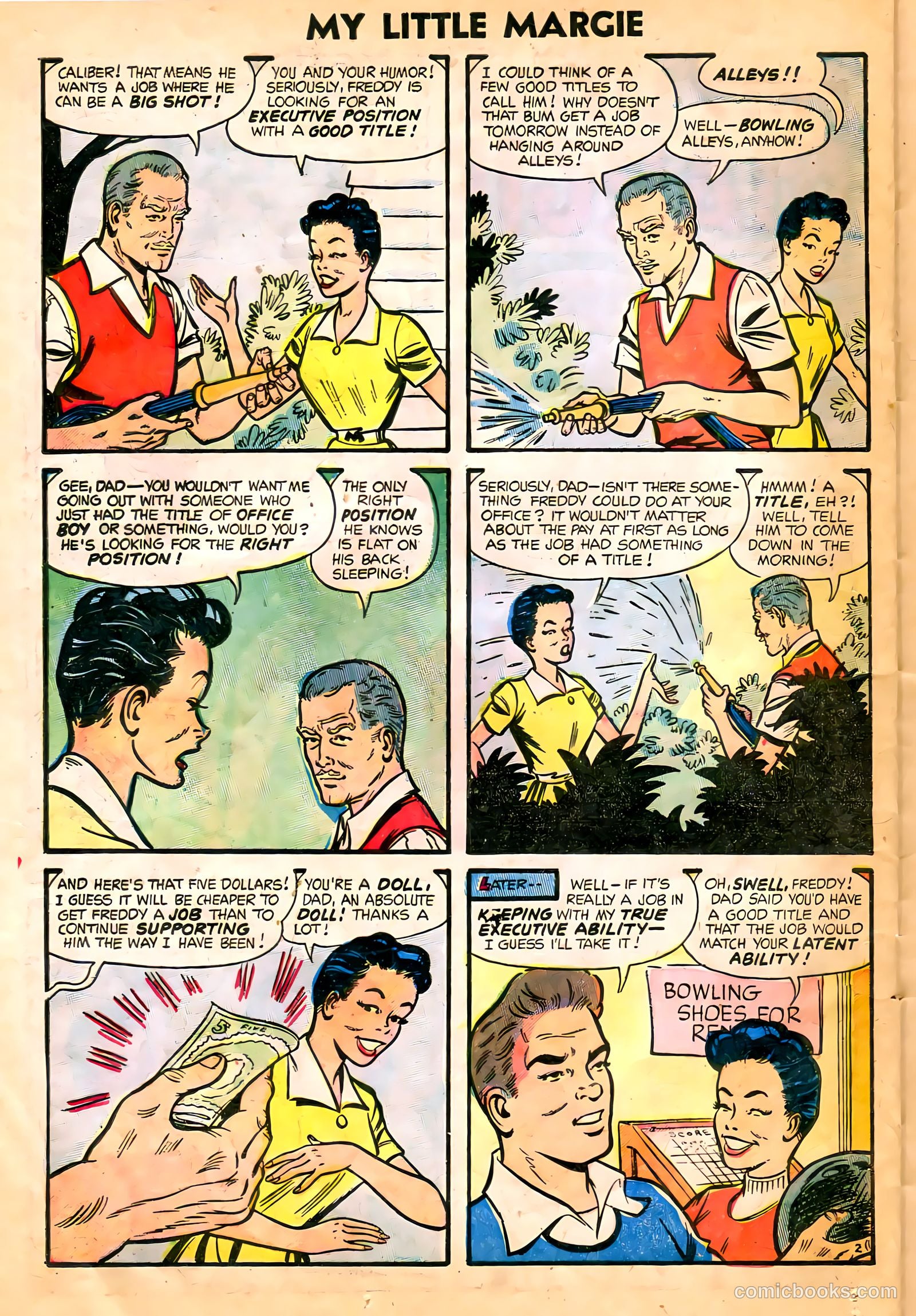 My Little Margie #2 (1954) — page 24 of 37