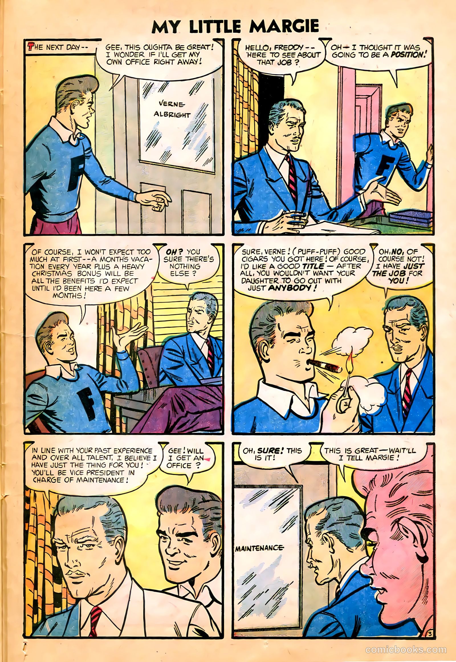 My Little Margie #2 (1954) — page 25 of 37