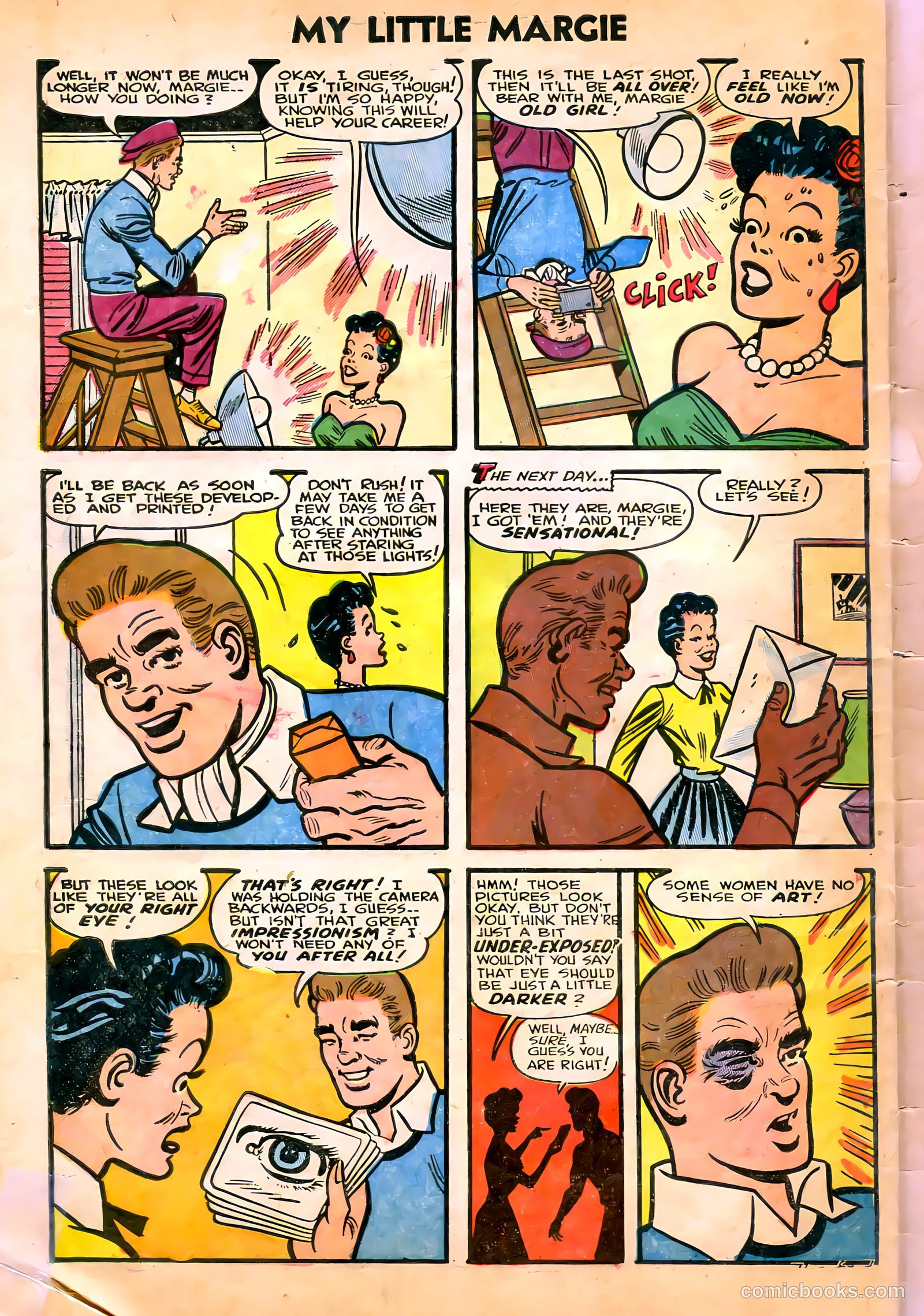 My Little Margie #2 (1954) — page 34 of 37