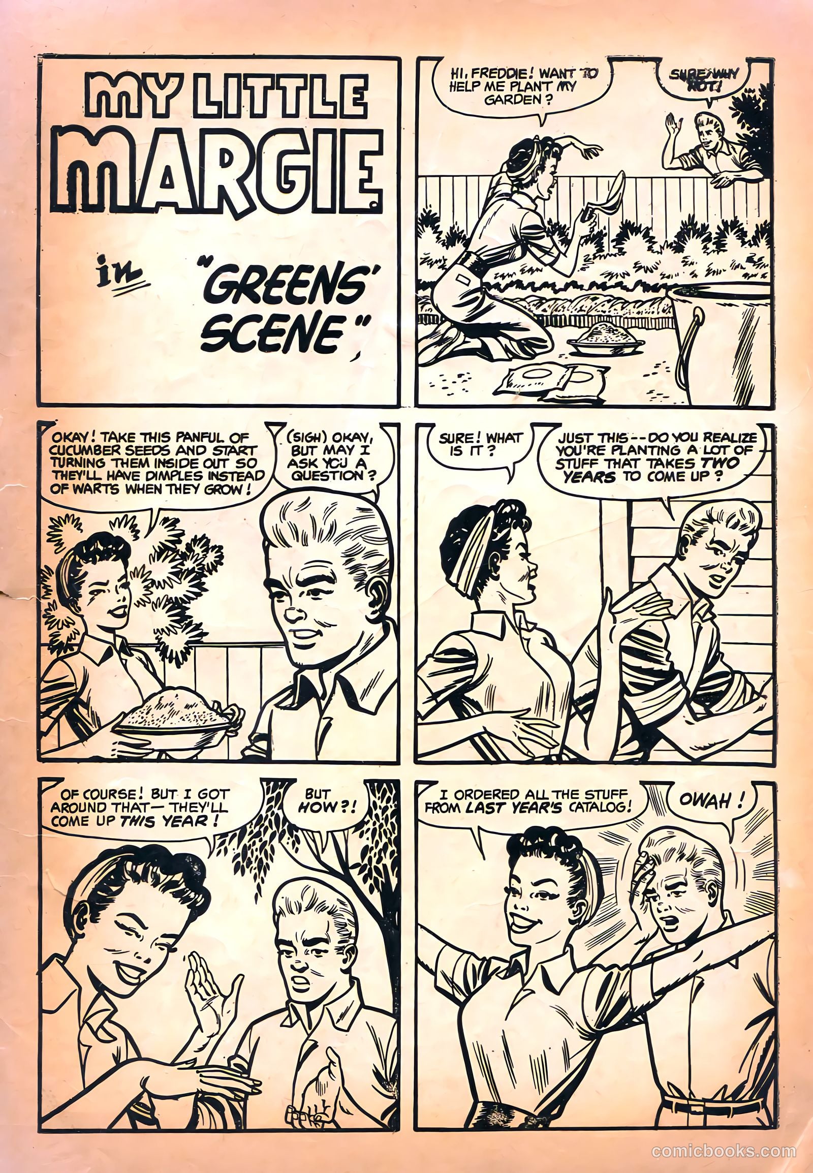 My Little Margie #2 (1954) — page 35 of 37