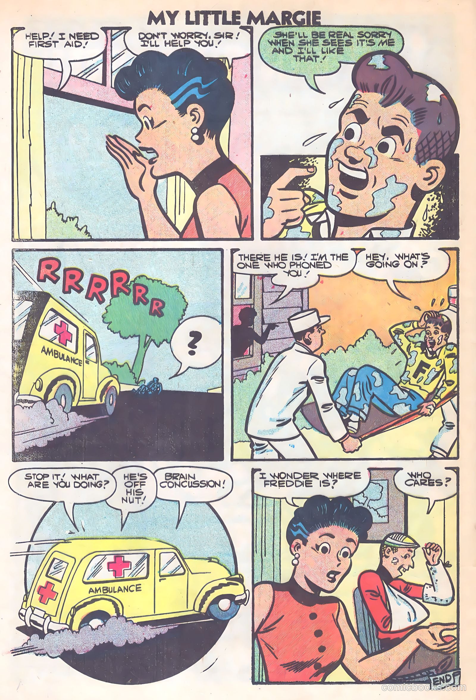 My Little Margie #22 (1958) — page 32 of 37