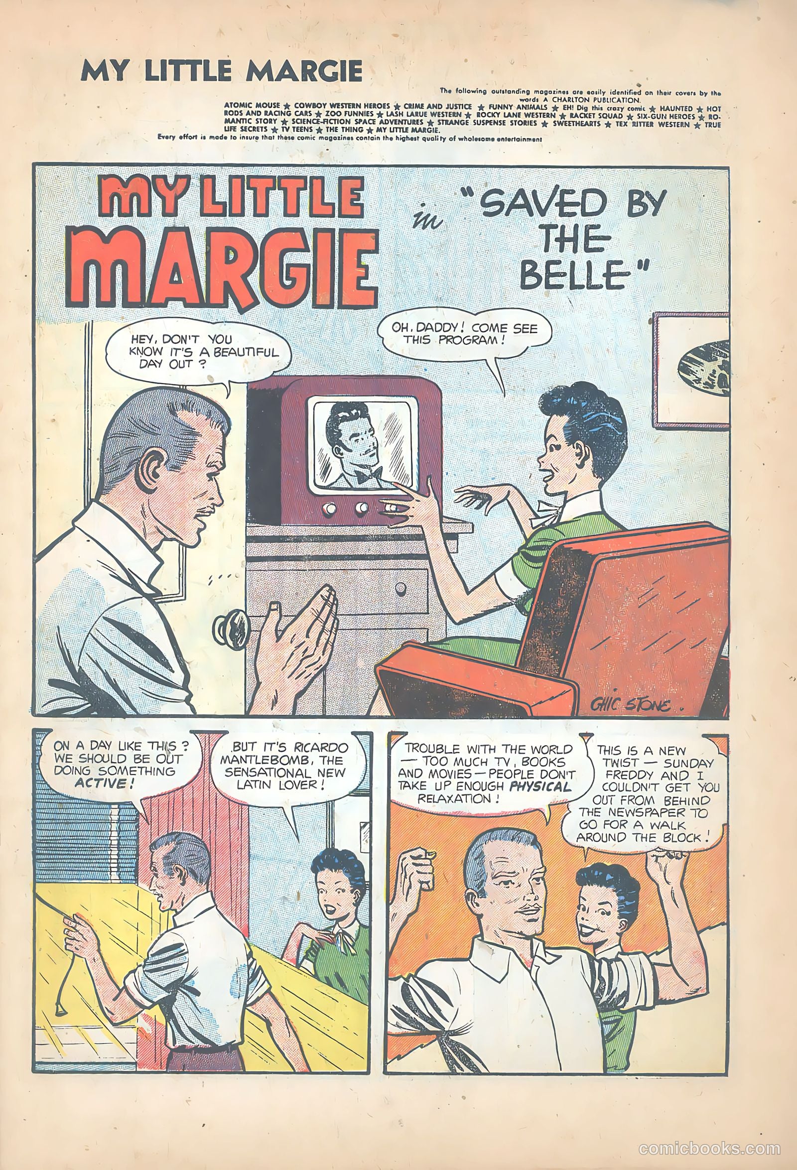 My Little Margie #3 (1954) — page 3 of 36
