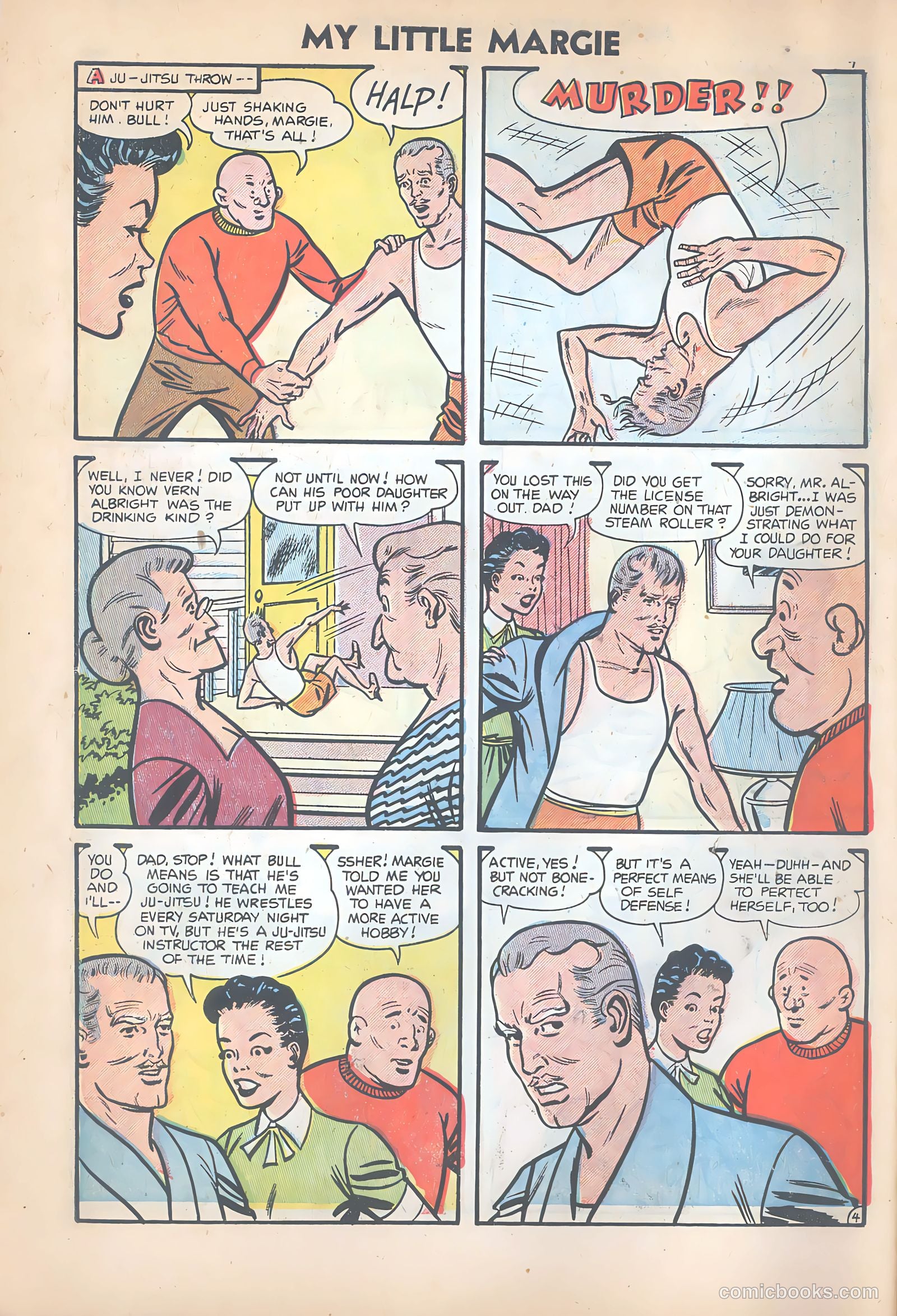 My Little Margie #3 (1954) — page 6 of 36