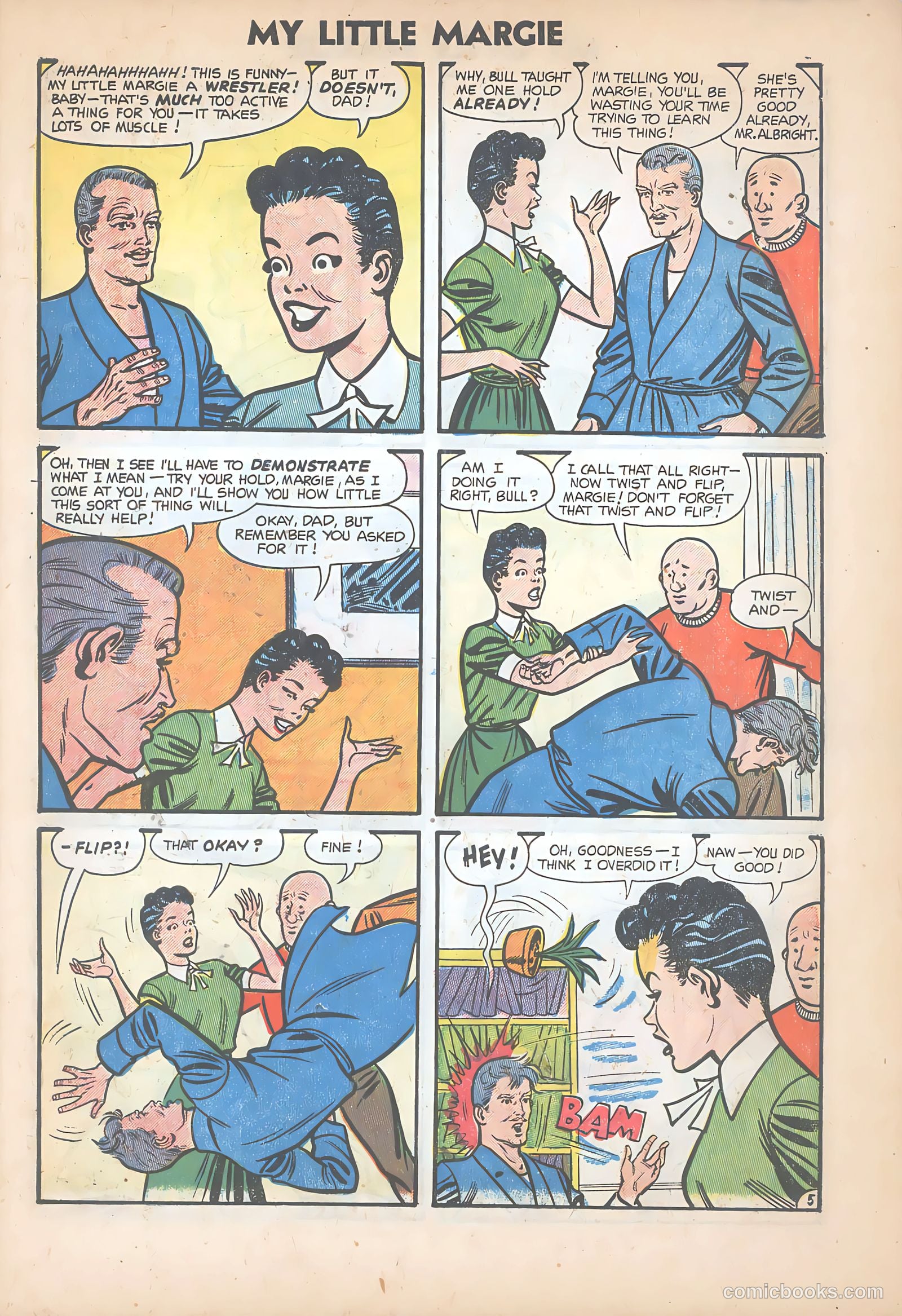 My Little Margie #3 (1954) — page 7 of 36