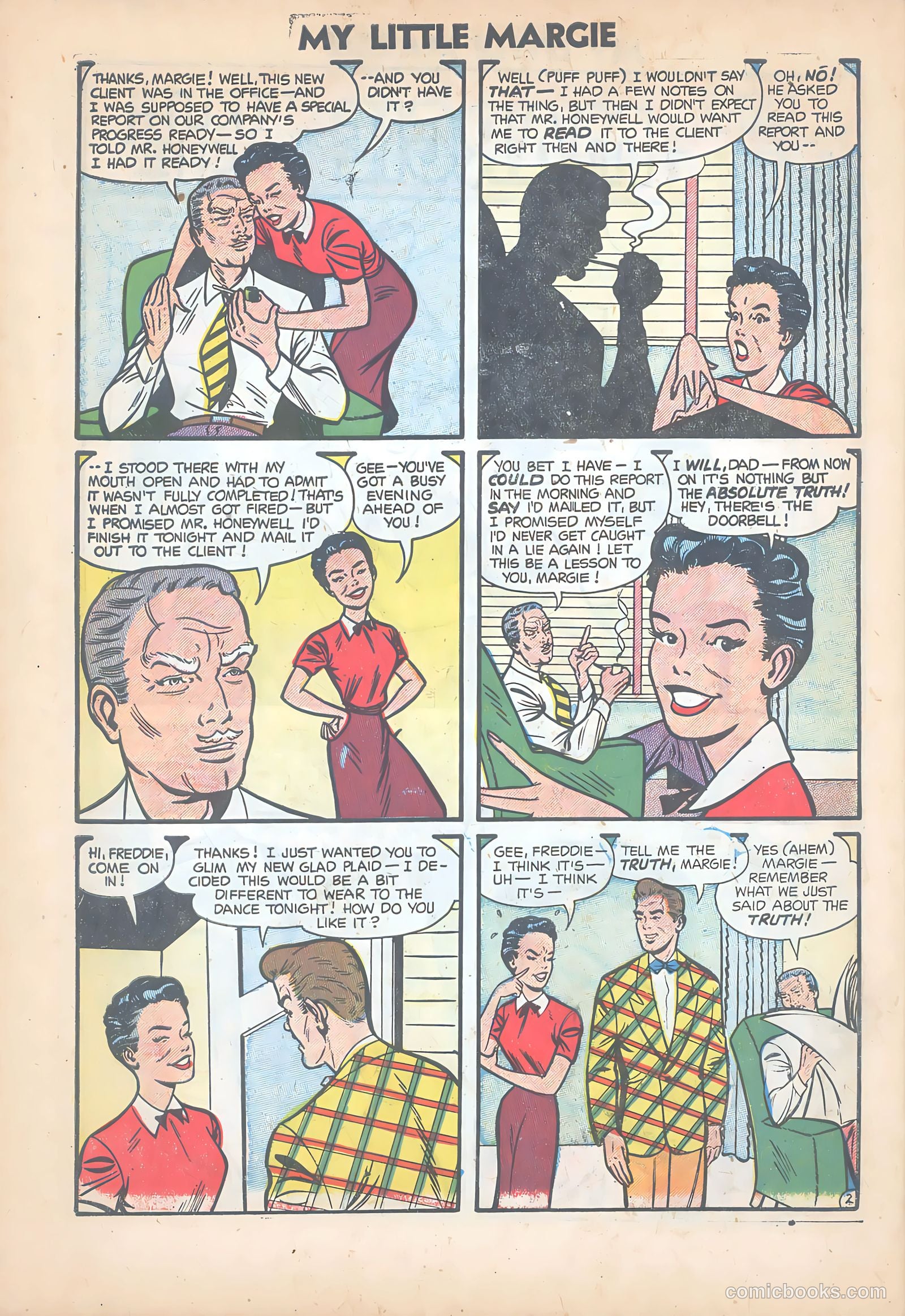 My Little Margie #3 (1954) — page 30 of 36