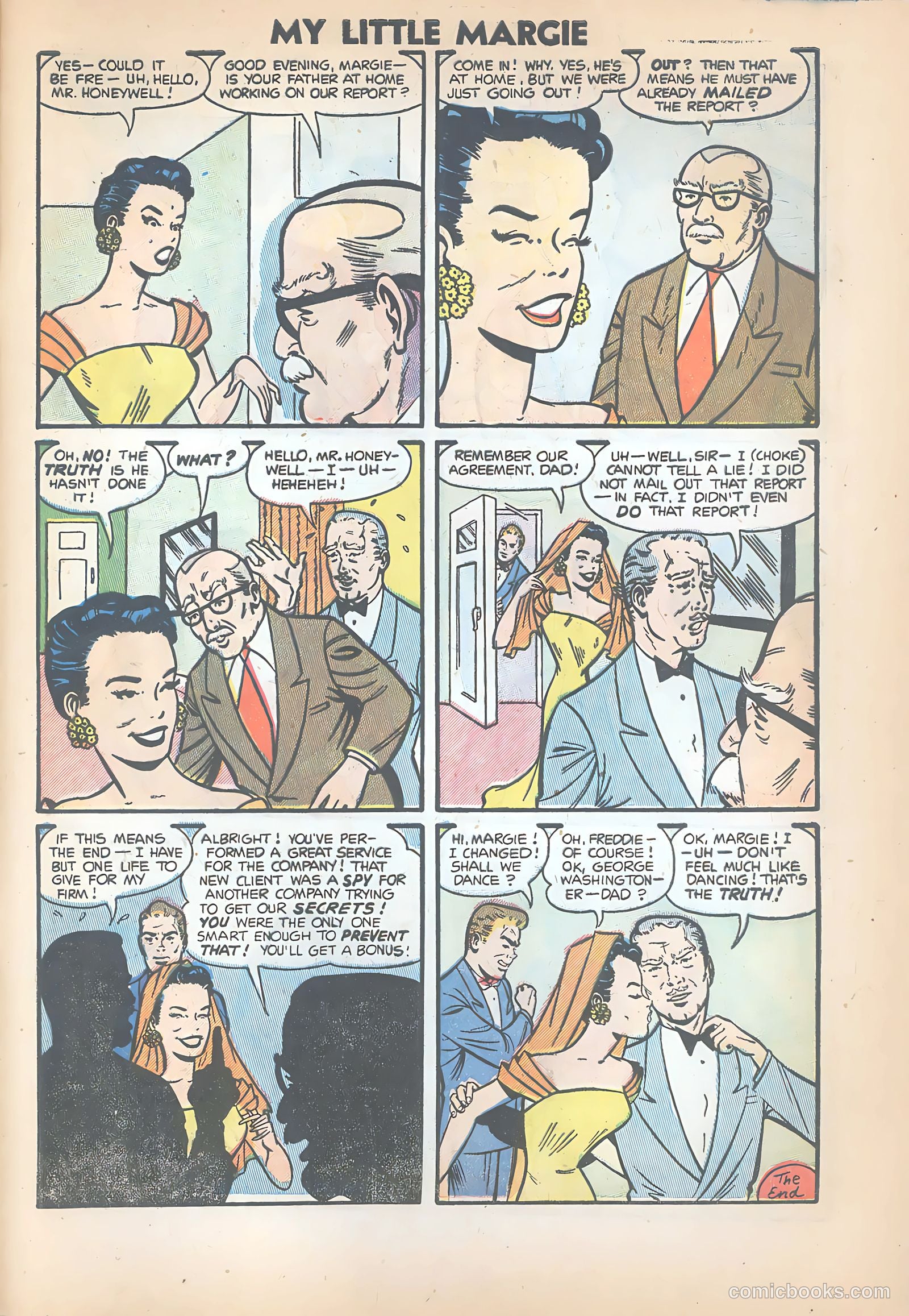 My Little Margie #3 (1954) — page 33 of 36