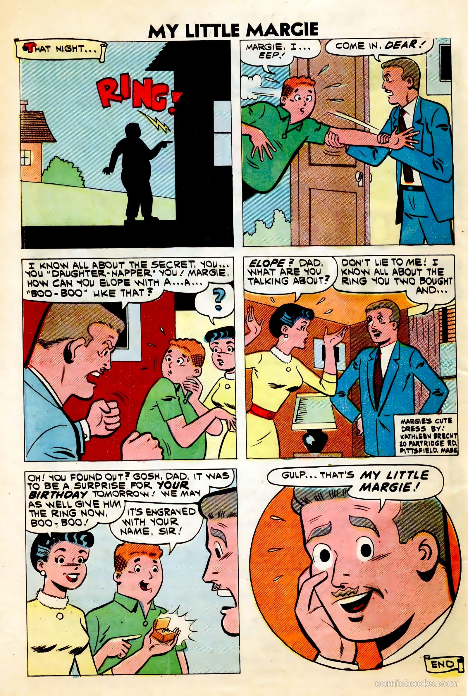 My Little Margie #38 (1961) — page 32 of 36