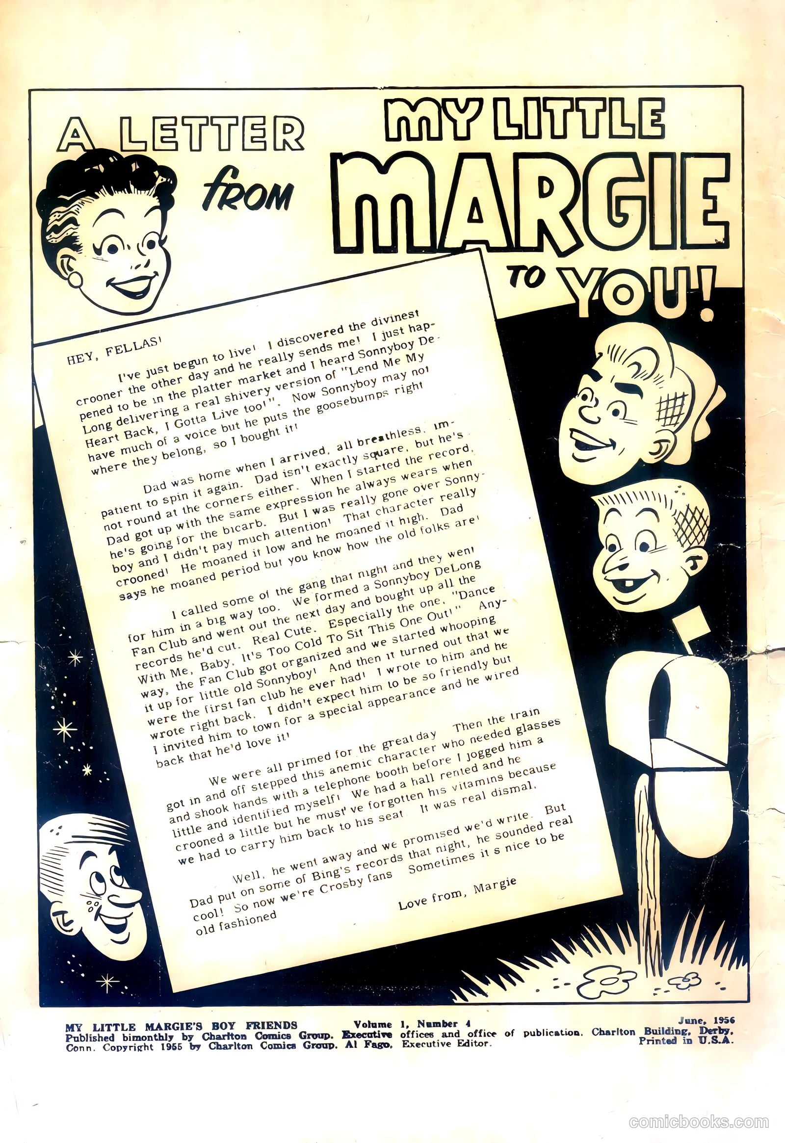 My Little Margie #4 (1954) — page 2 of 36