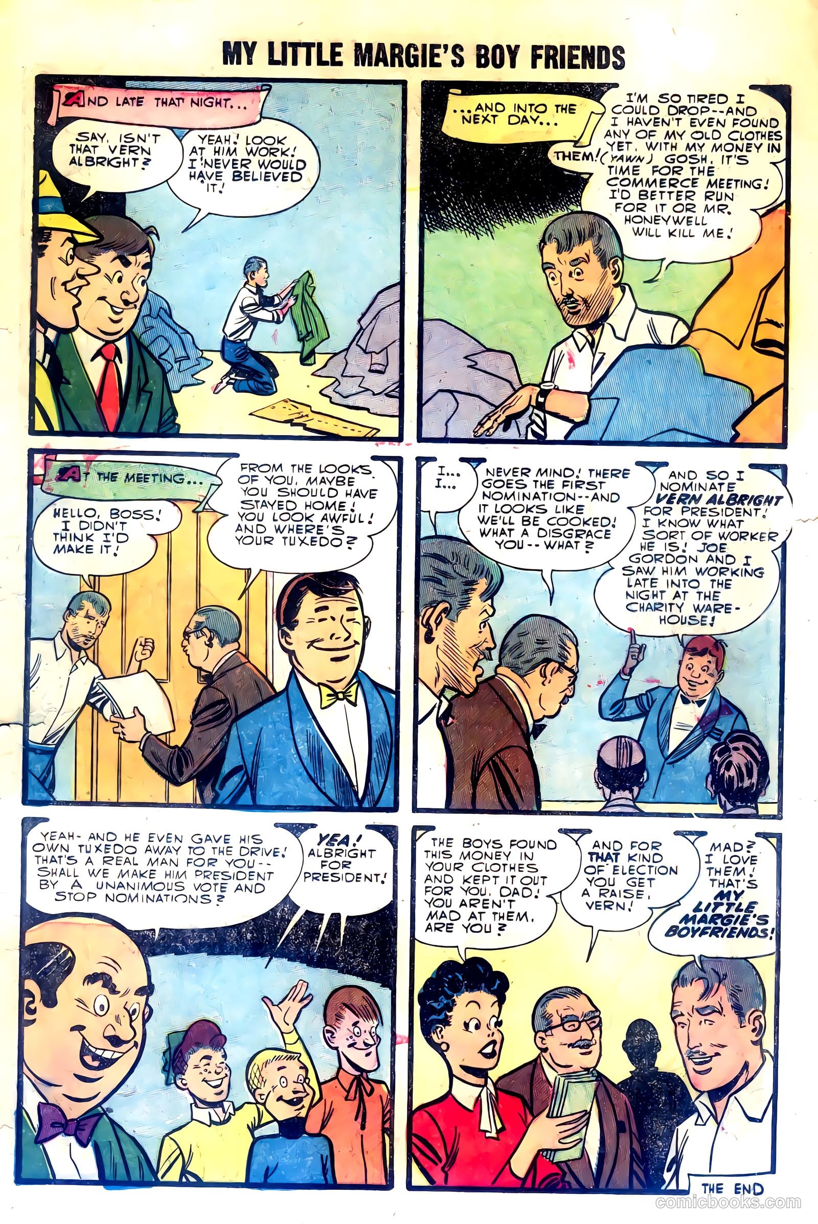 My Little Margie #4 (1954) — page 17 of 36