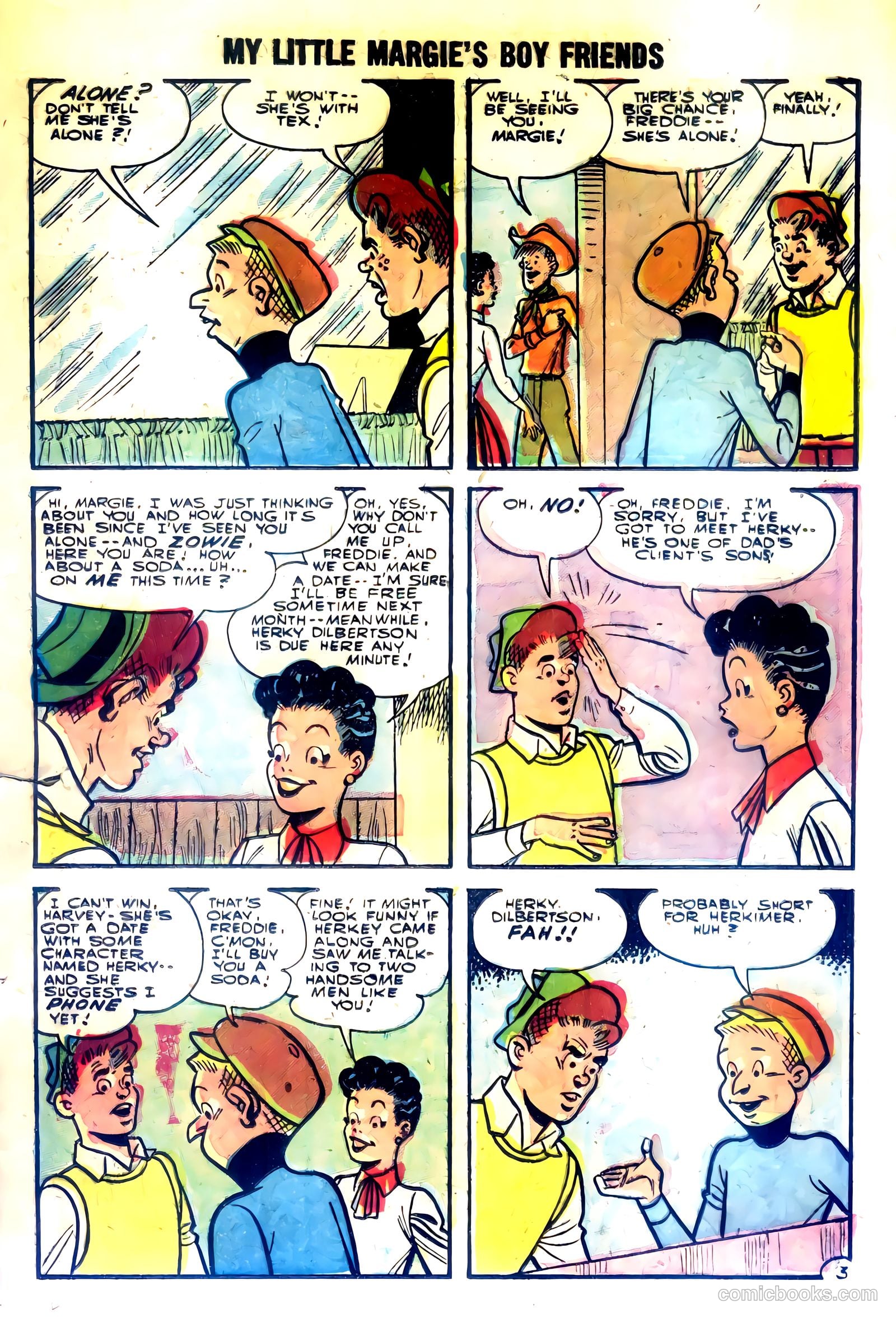 My Little Margie #4 (1954) — page 25 of 36